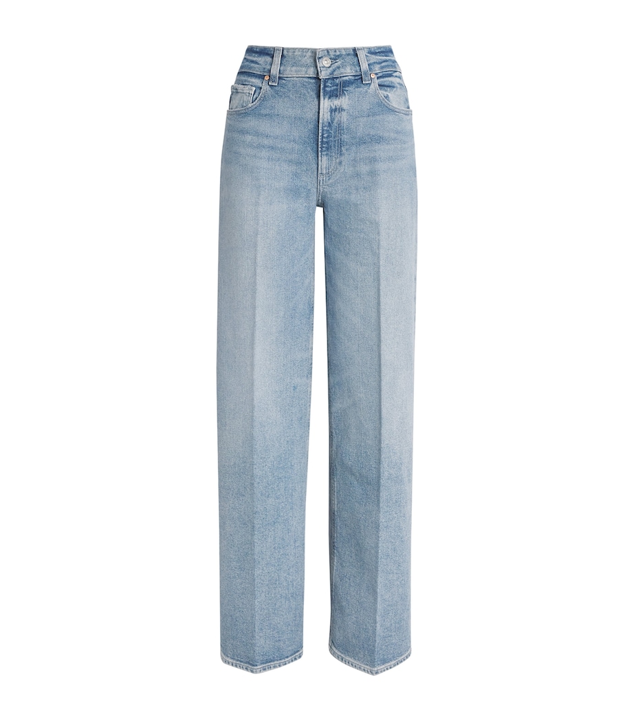 Vintage Wash Sasha Wide-Leg Jeans LOW KEY Image 1