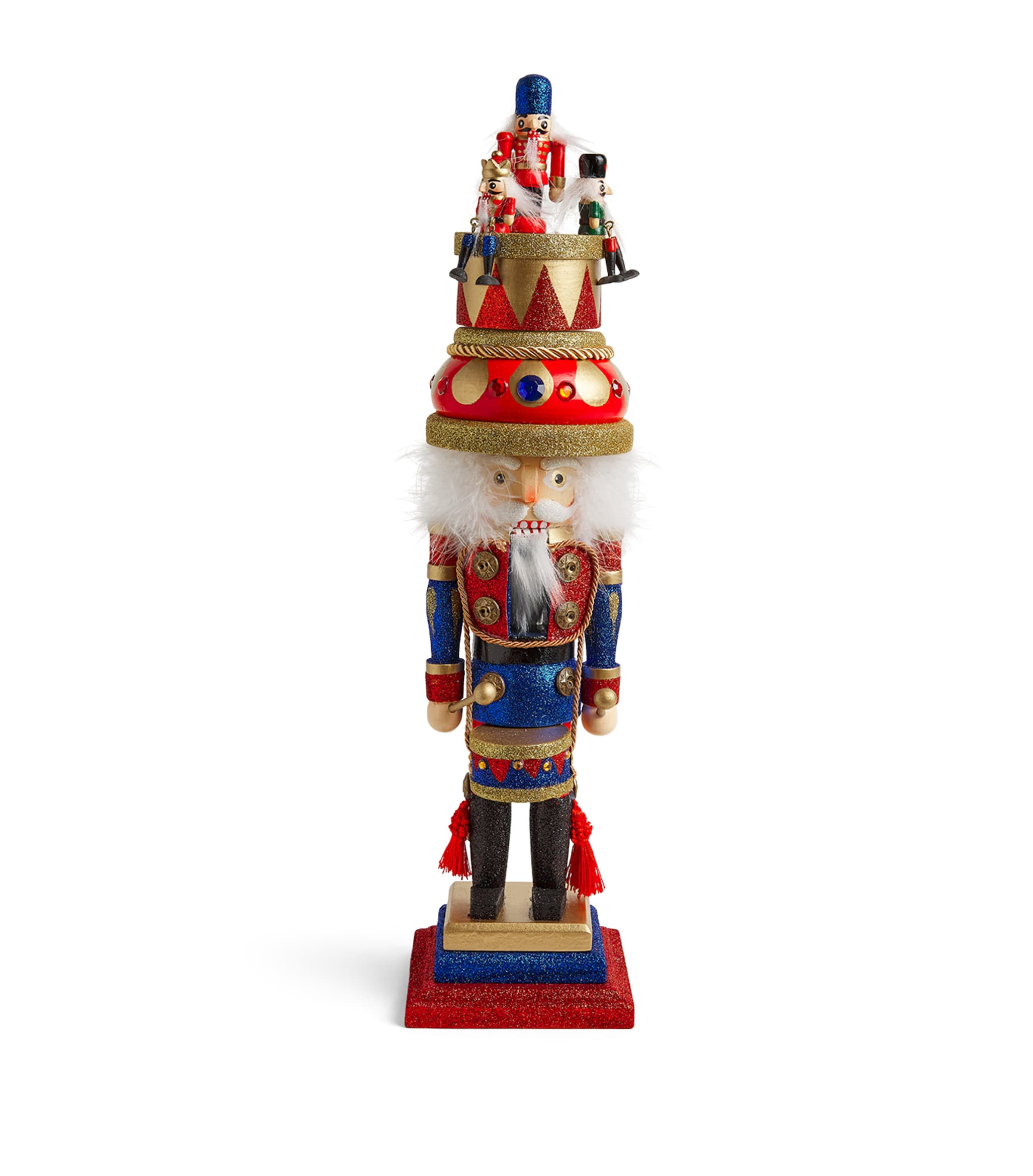 Kurt.s.adler Wooden Music Box Hat Nutcracker