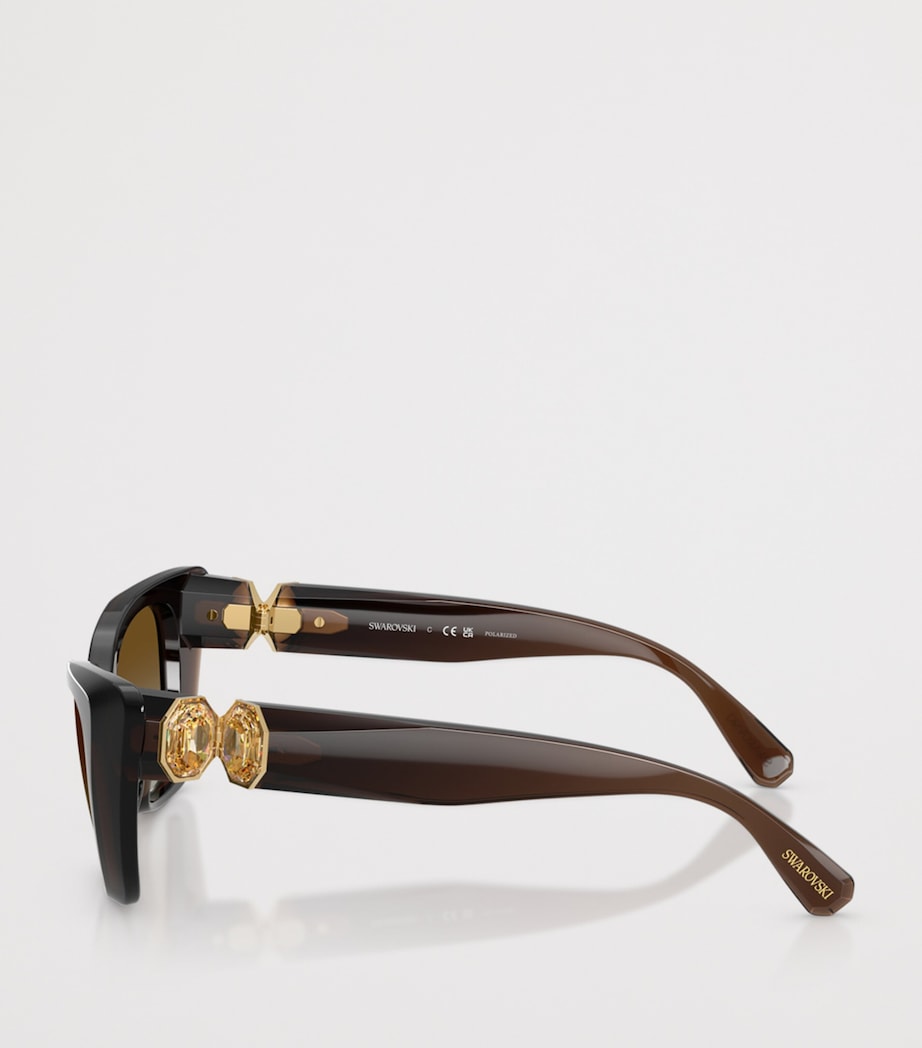 Swarovski SK6047 Cat Eye Sunglasses Image 3