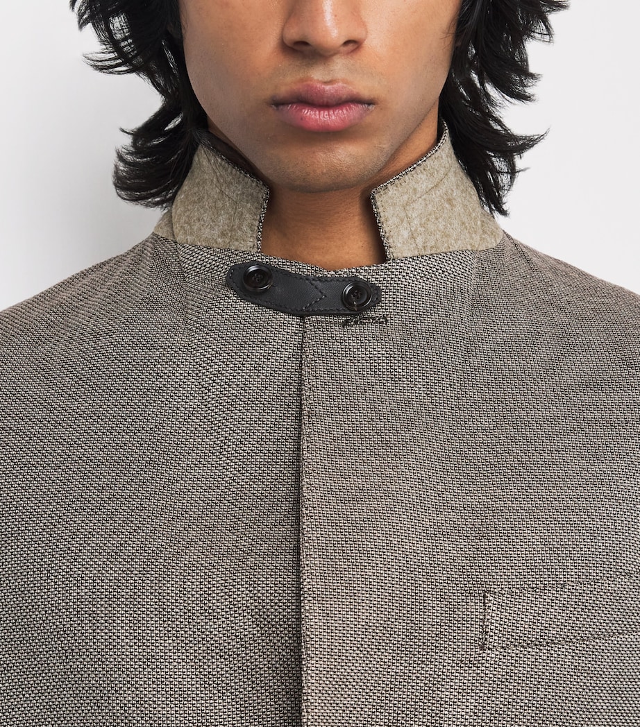 Silk-Wool Single-Breasted Blazer 1910 Image 7