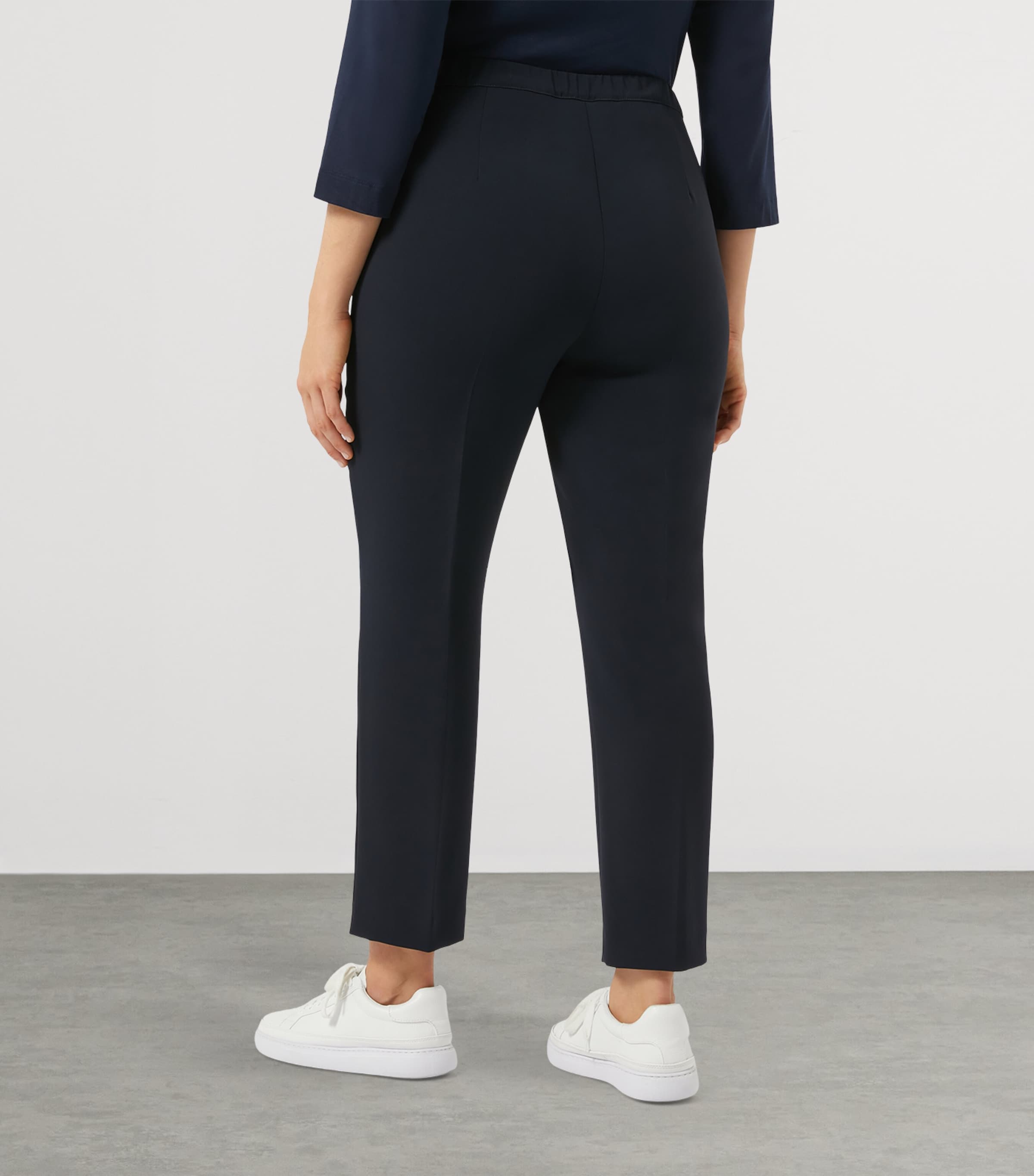 Cady Slim Ravel Trousers MIDNIGHTBLUE Image 3