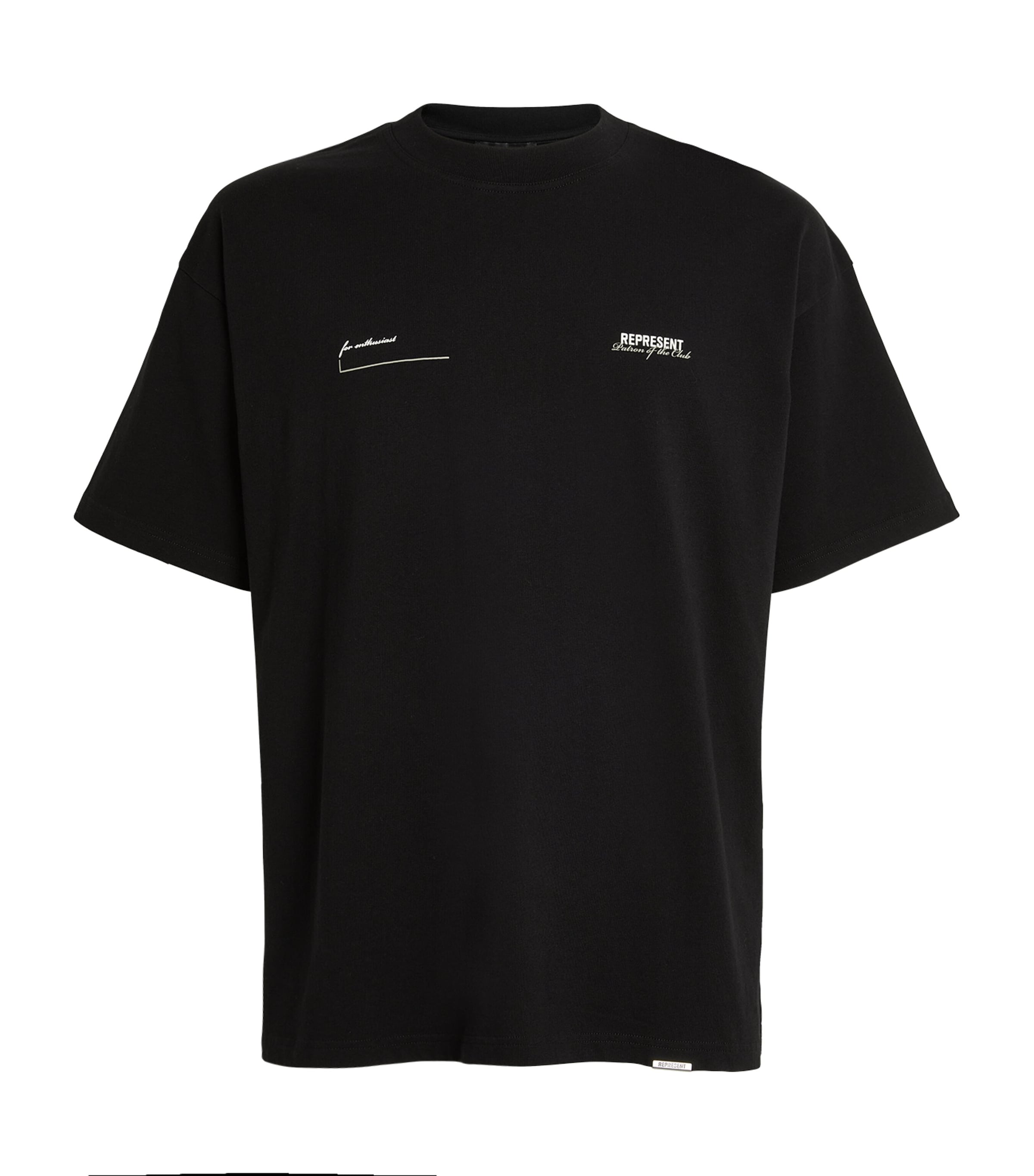 Shop Represent Patron Of The Club T-shirt In Black