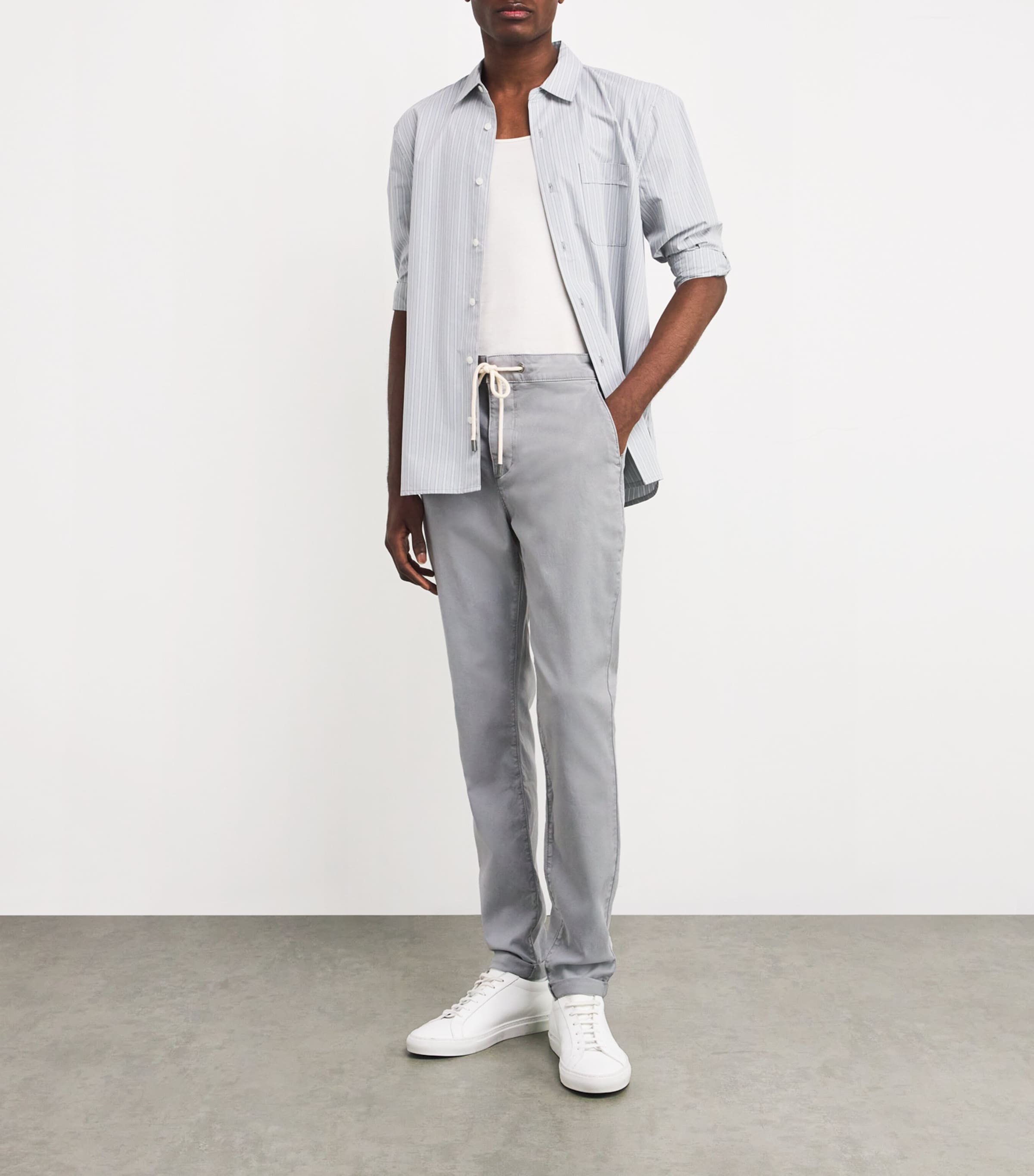 Drawstring Fraser Chinos VINTAGE MOON SHADOW Image 2