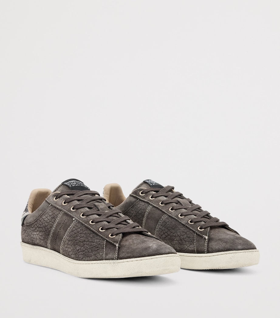 Suede Leon Low-Top Sneakers WARM GREY Image 2