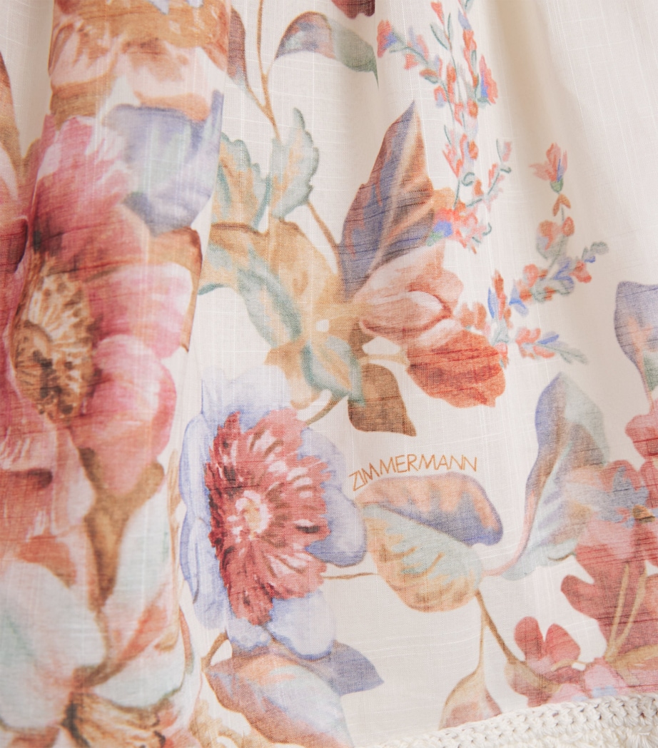 Cotton Embroidered Mirella Dress (1-12 Years) MIRELLA CREAM Image 3