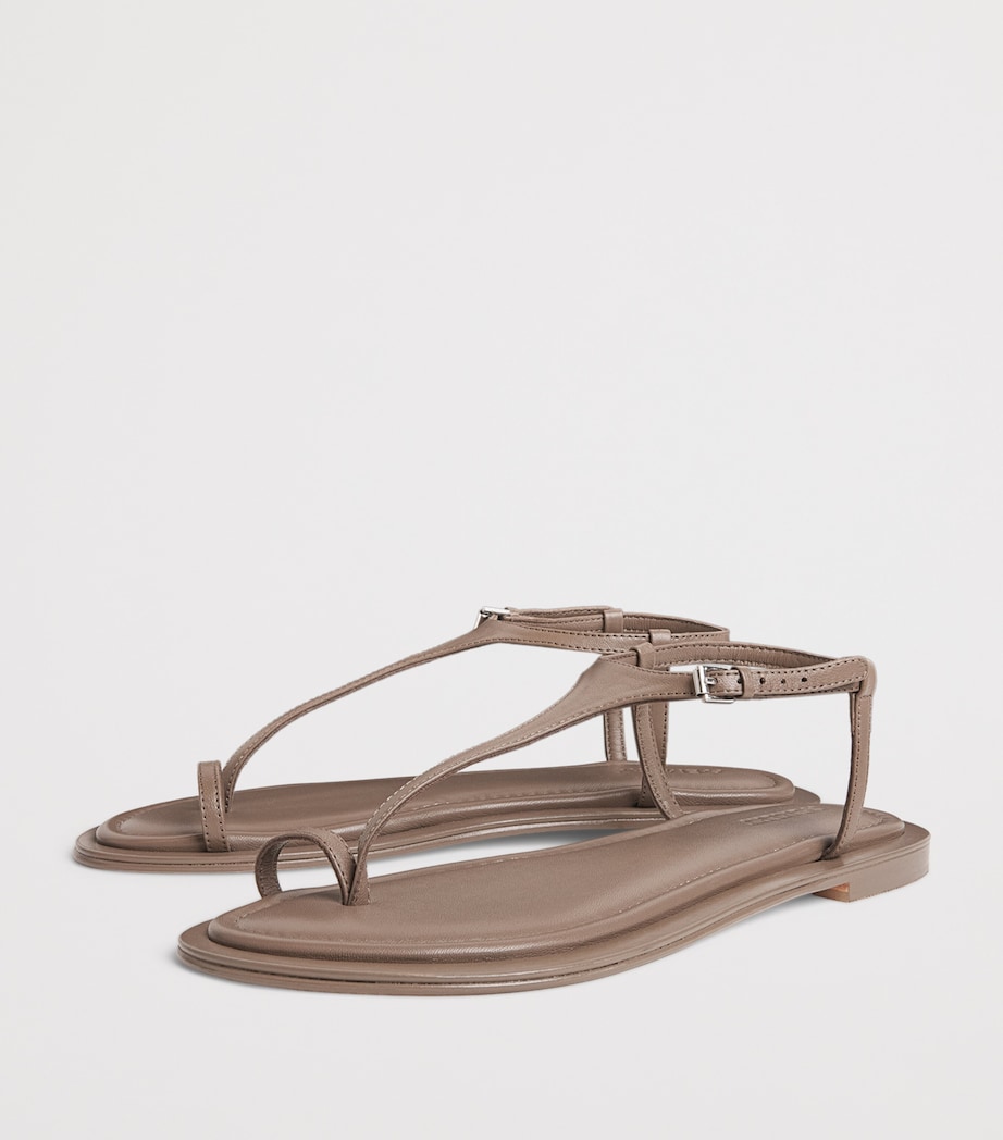 A.EMERY Leather Alta Sandals Tawny Image 3
