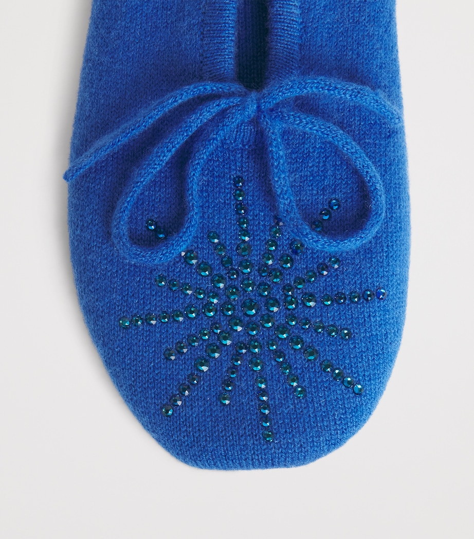 Cashmere Crystal Dolly Slippers 001 BB BERMUDA B Image 5