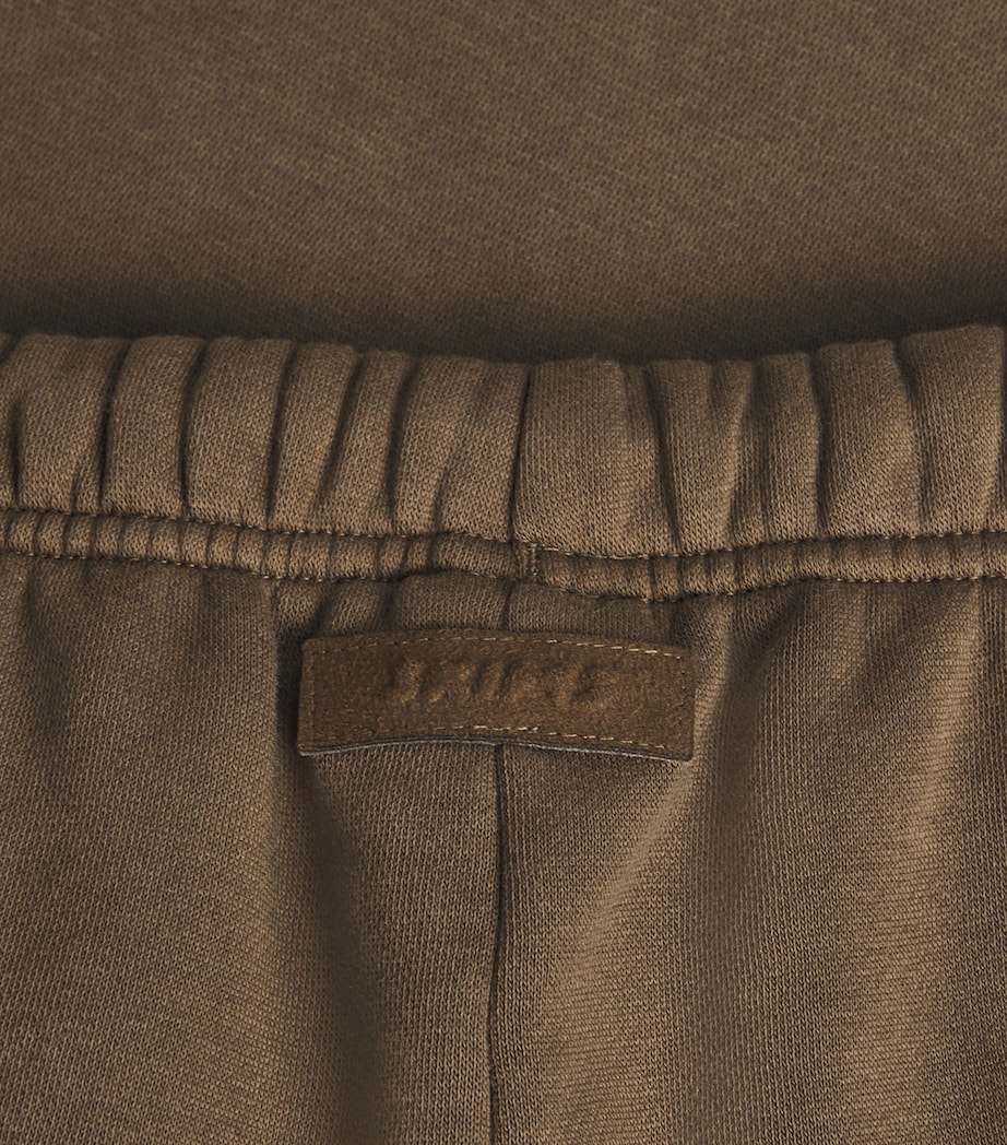 Cotton-Blend Straight Sweatpants DRIFTWOOD Image 5