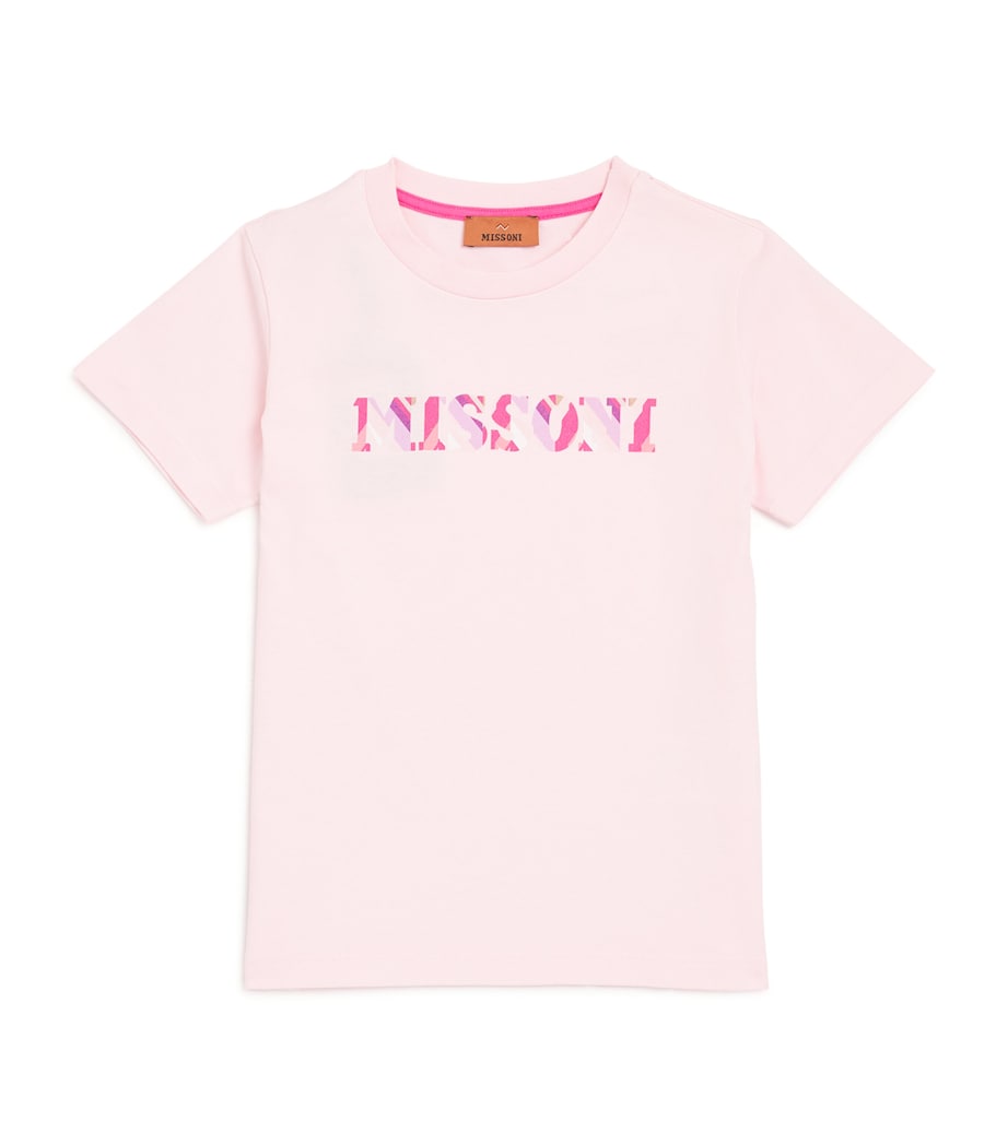 Missoni Kids Cotton Logo T-Shirt (4-14 Years) Lady Image 1
