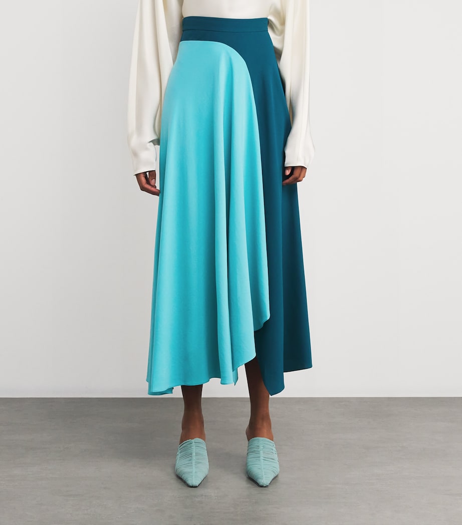 Asha Midi Skirt PERSIAN GRN/LGHT TRO Image 3