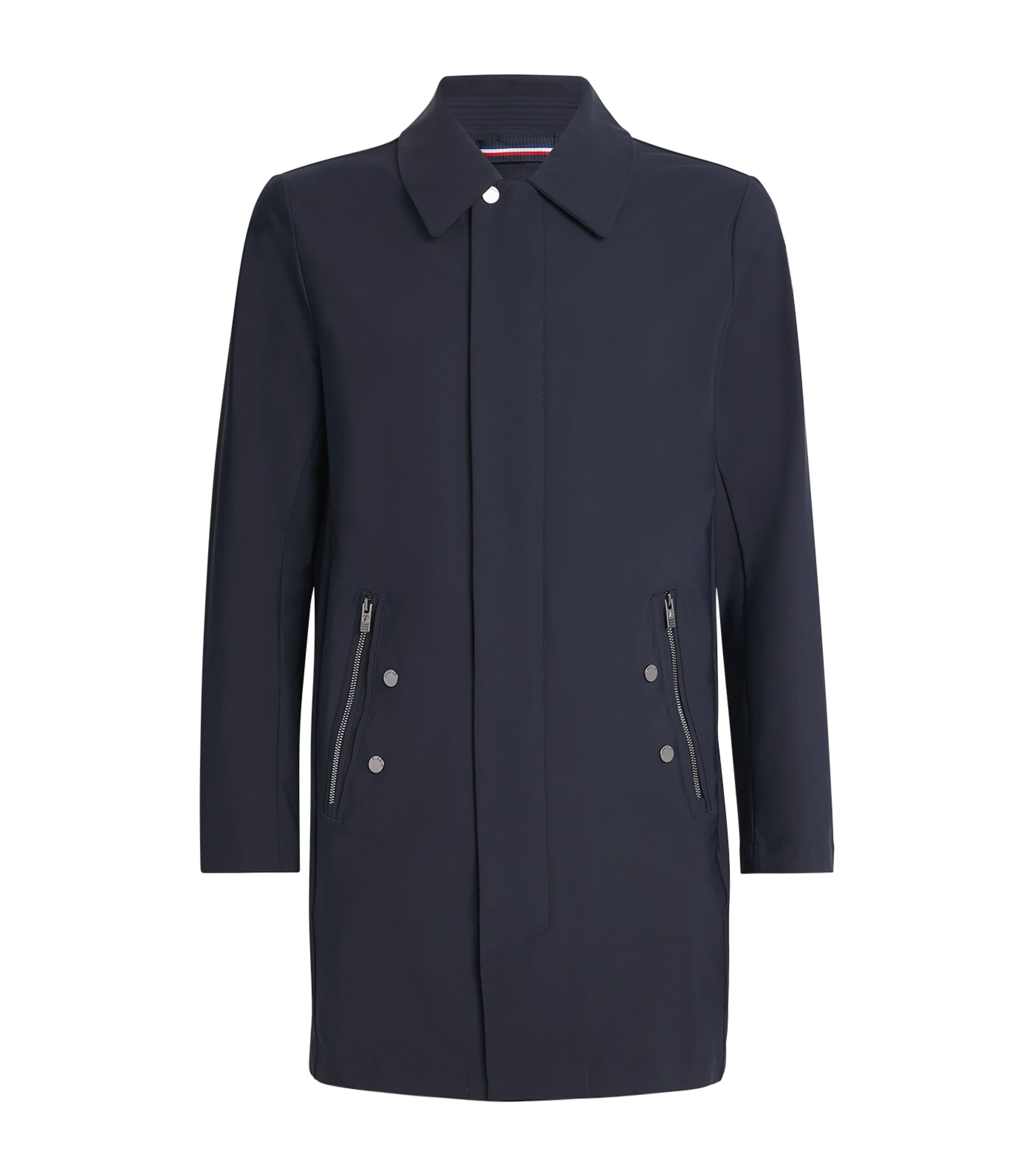 Fusalp Amaro Trench Coat In Navy
