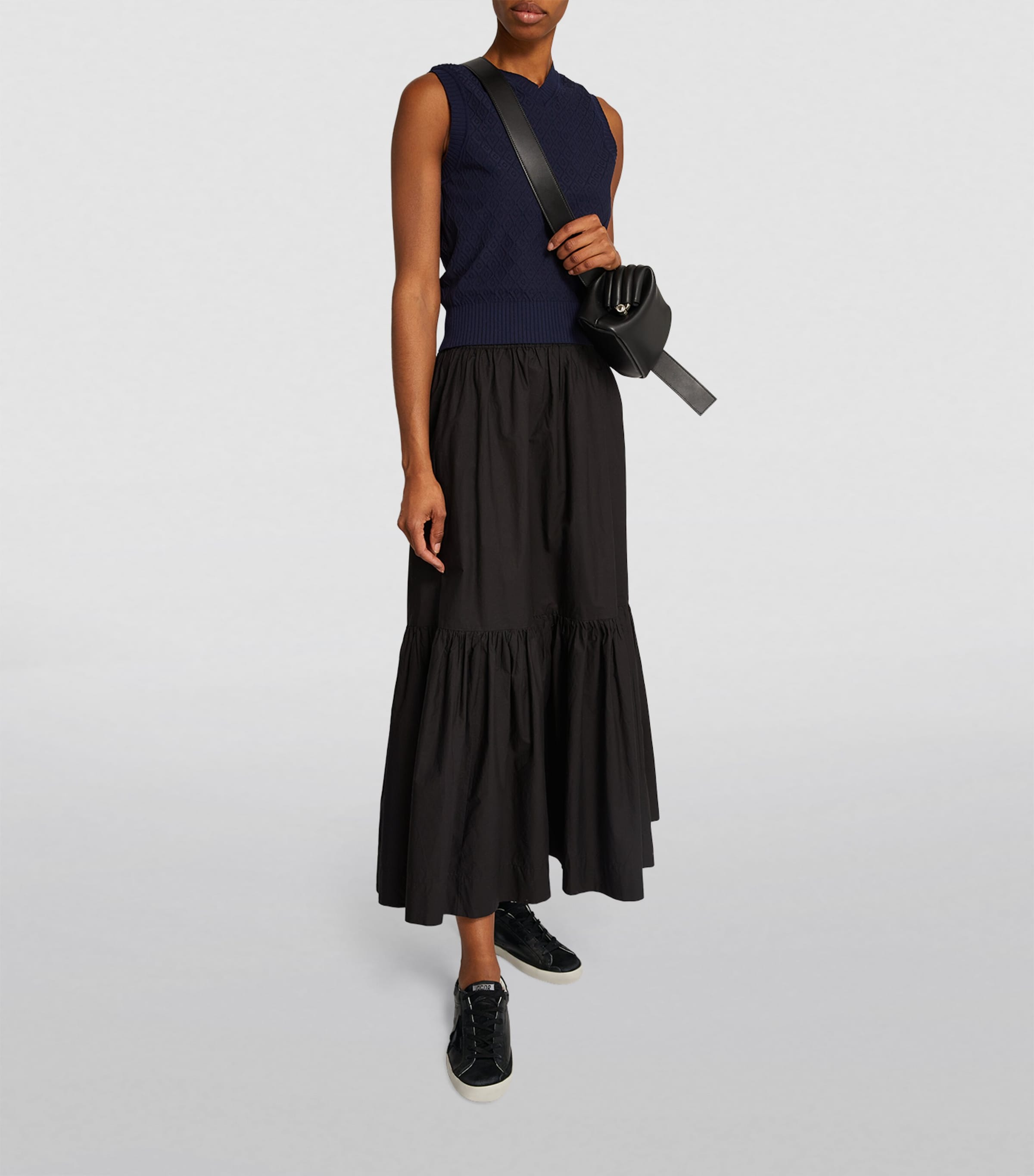 Suede Superstar Sneakers BLACK Image 6