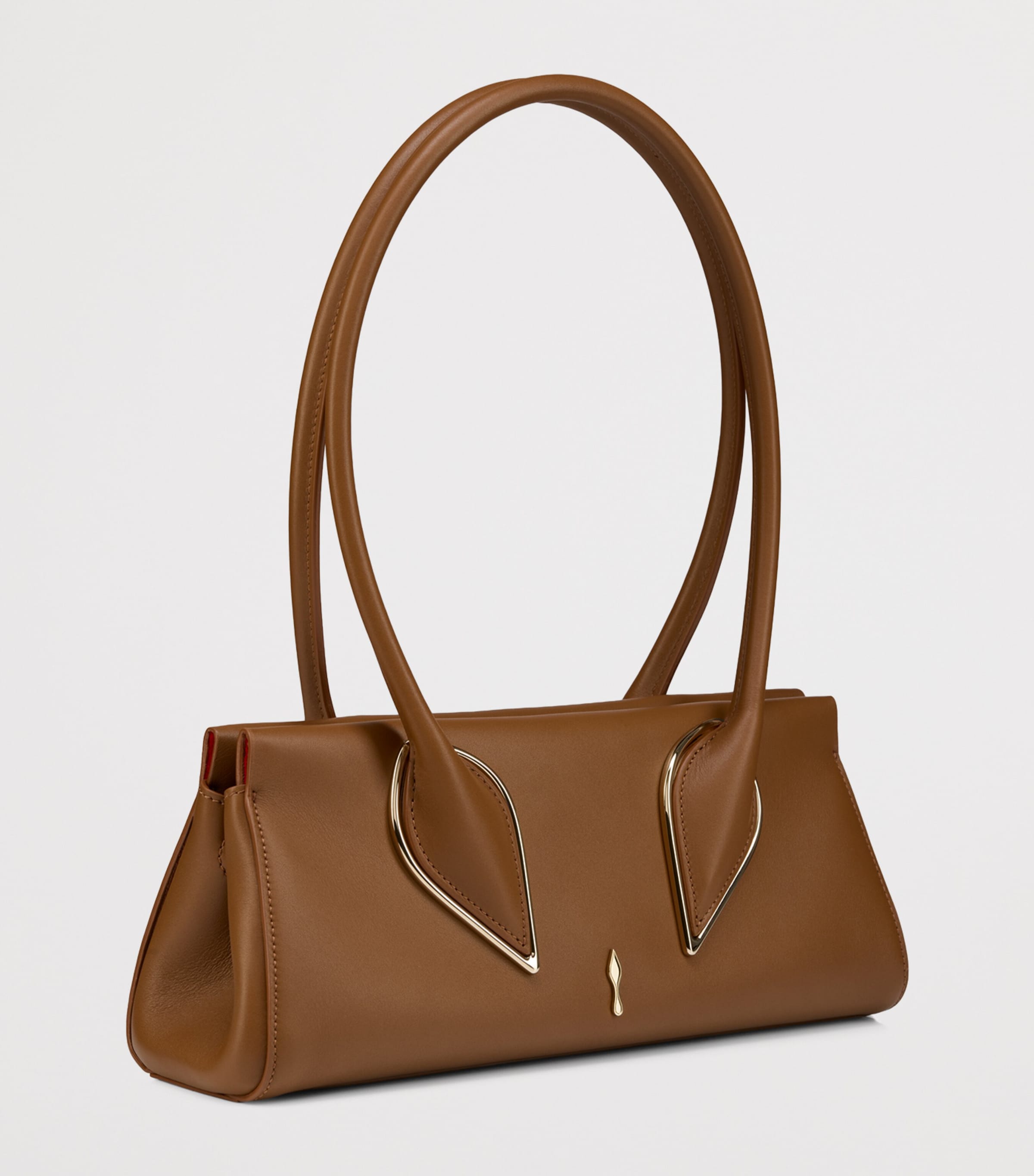 Venus Leather Baguette Shoulder Bag BG71 Image 3