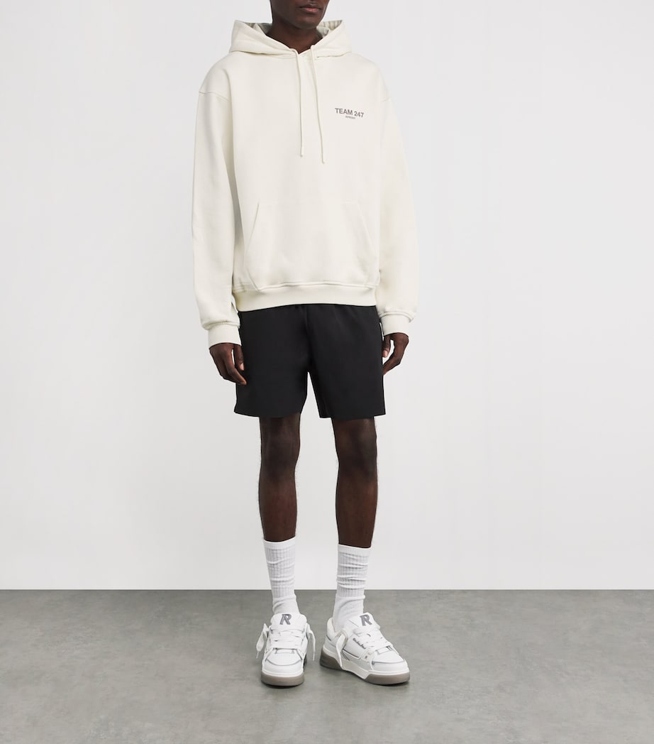 Represent 247 Mens Oversized Team 247 Hoodie Cream Image 2