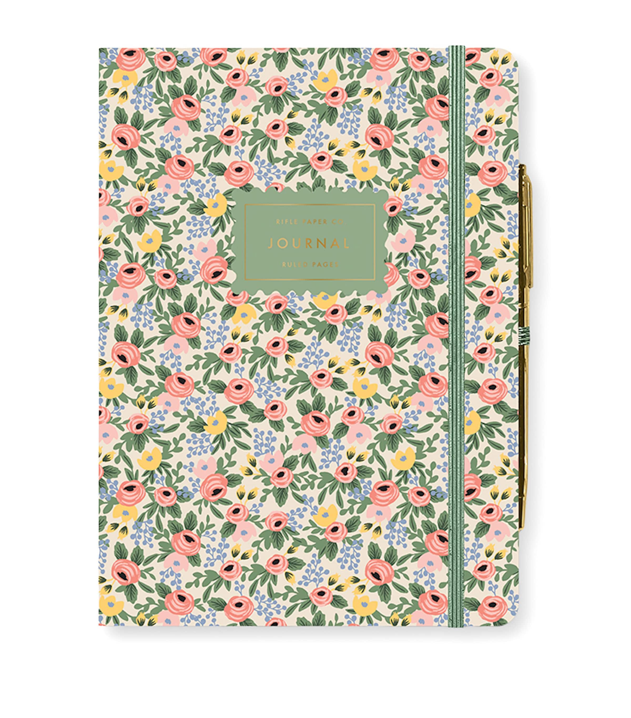 Rifle Paper Co. Rosa Journal and Pen Set | Harrods CA