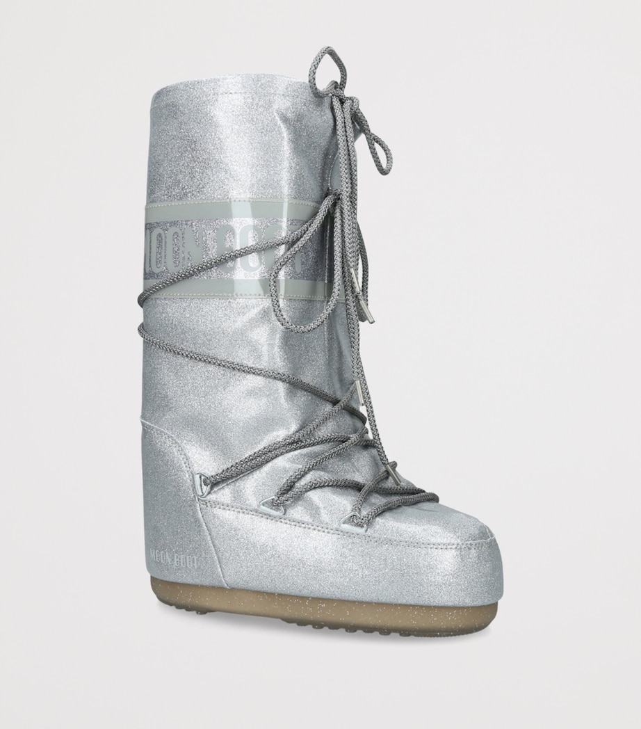 Icon Glitter Moon Boots SILVER Image 3