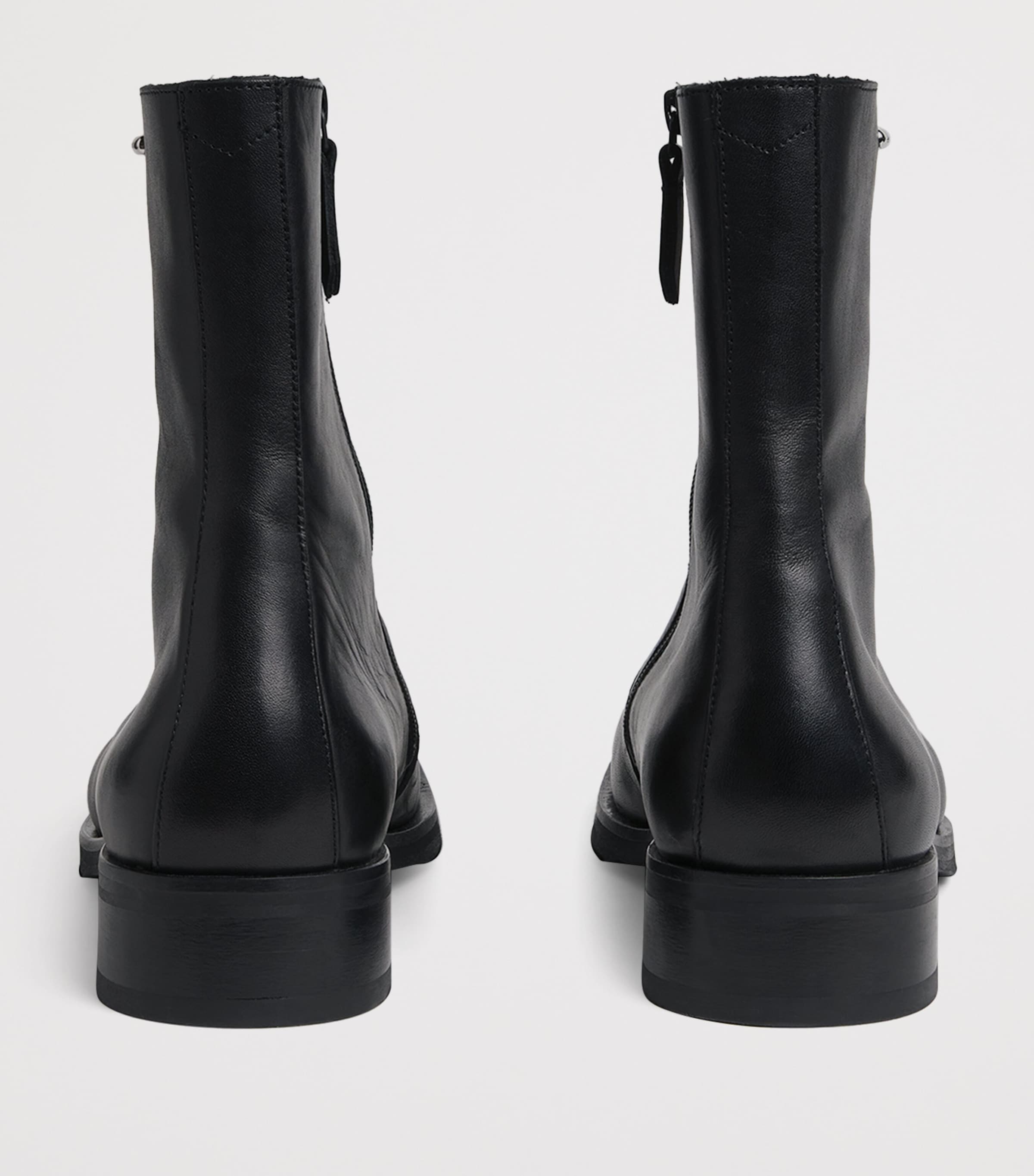 Our Legacy Leather Camion Ankle Boots Black Image 4