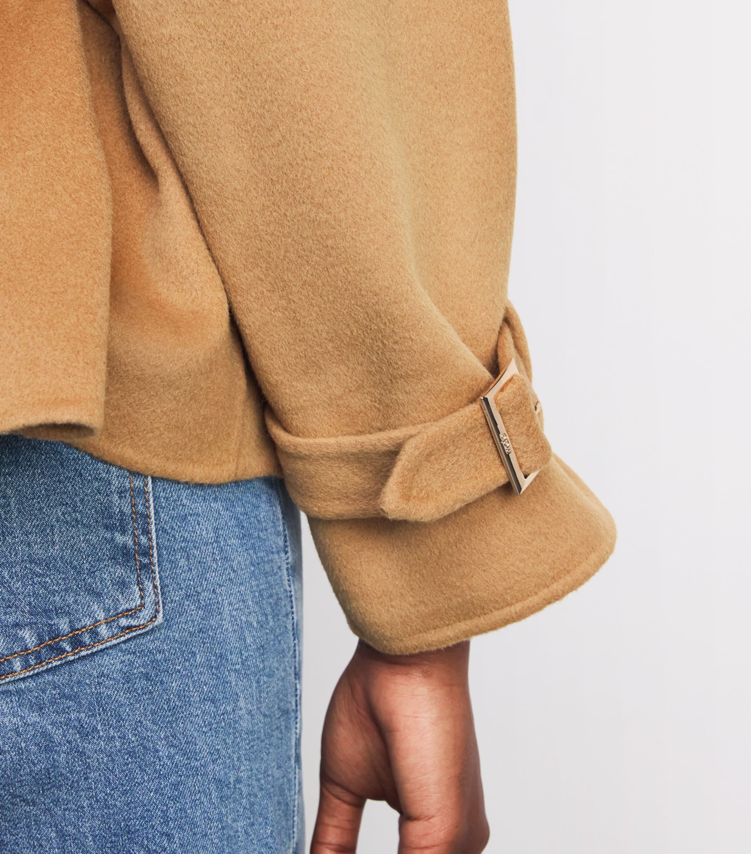 Wool-Blend Coat CAMEL Image 6