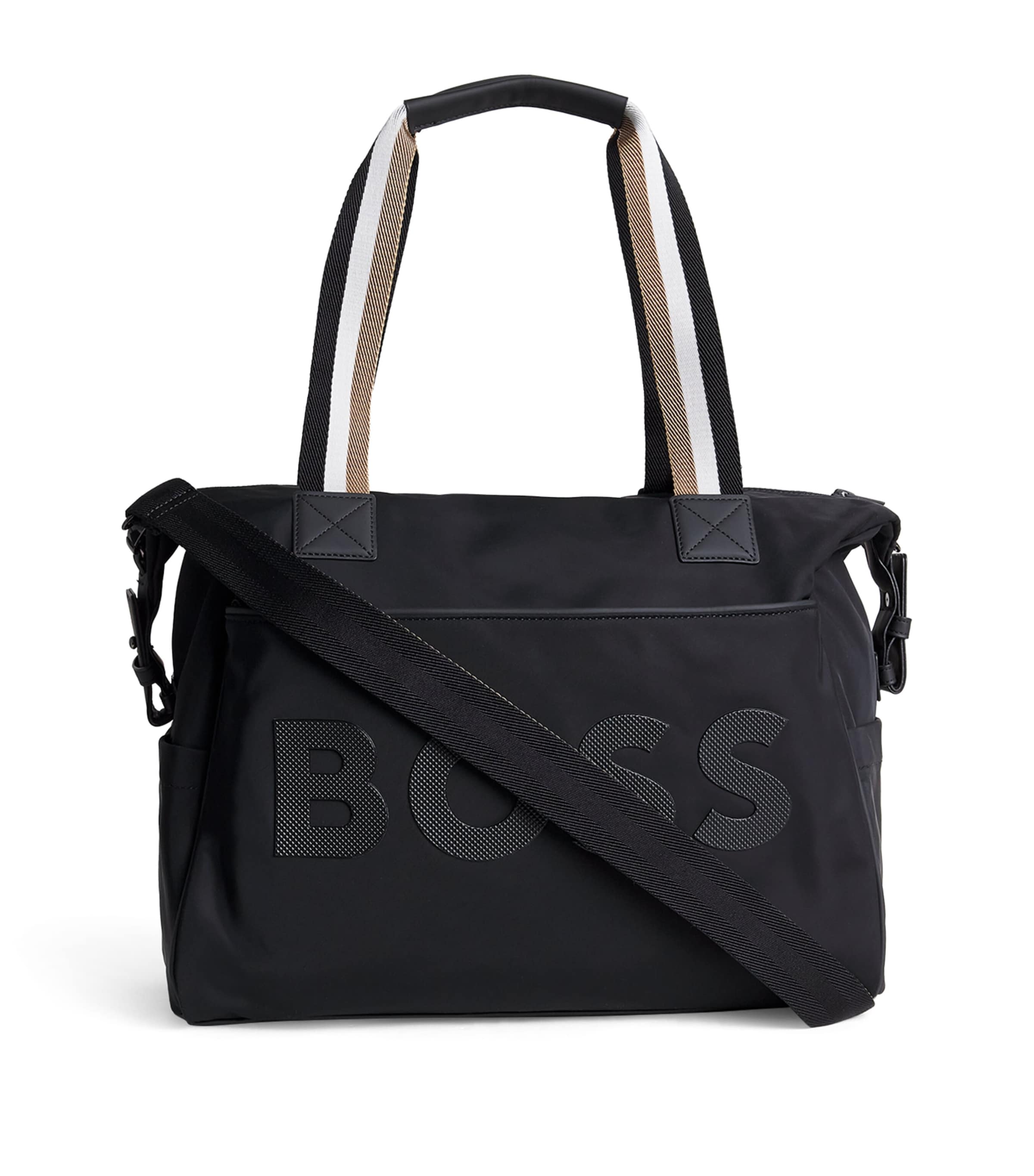 BOSS Kidswear Logo Changing Bag Black Image 1