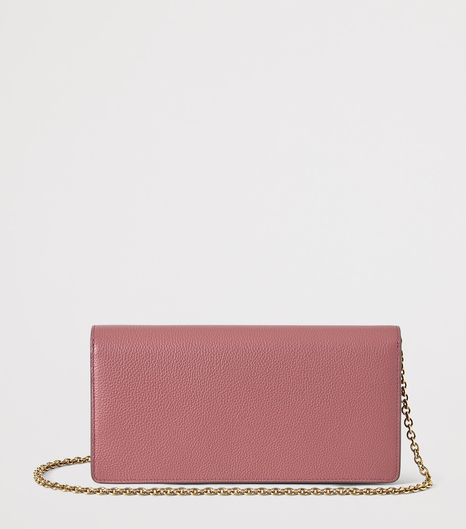 Mulberry Small Darley Clutch Bag Pink Scrumpy Image 4
