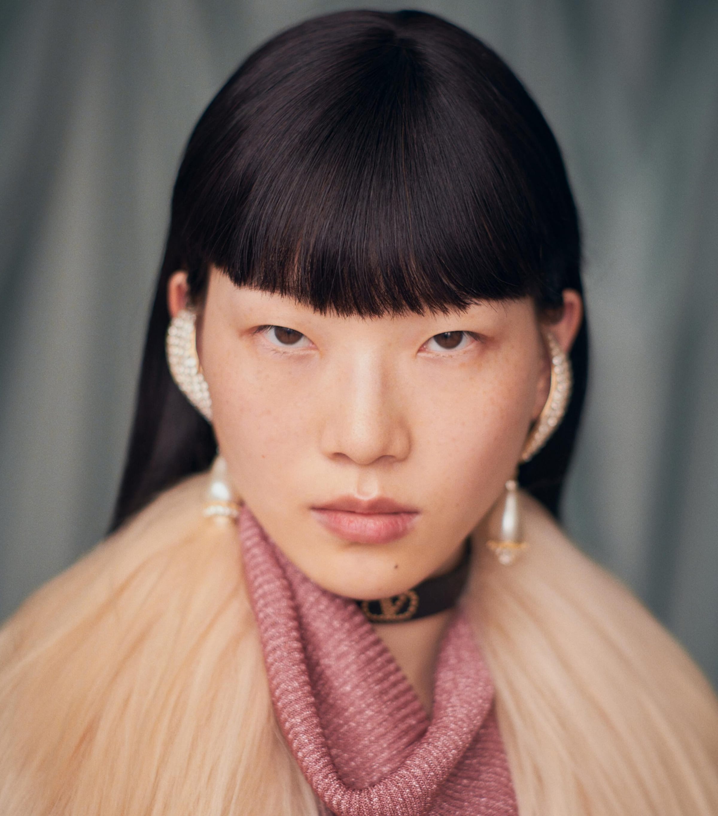 Leather VLOGO Choker 0NO Image 5