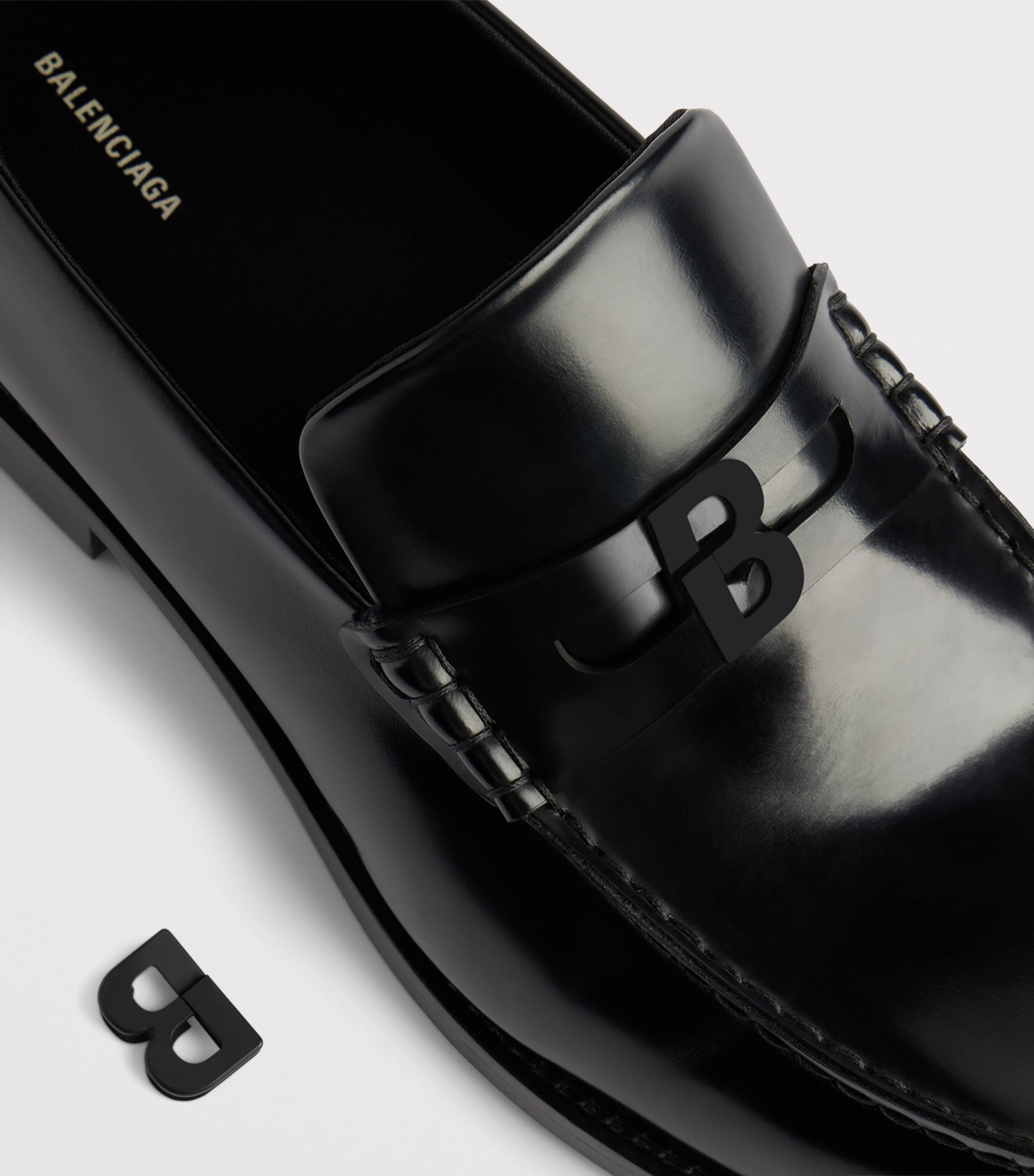 Balenciaga Patent Leather Comfy Loafers Image 7