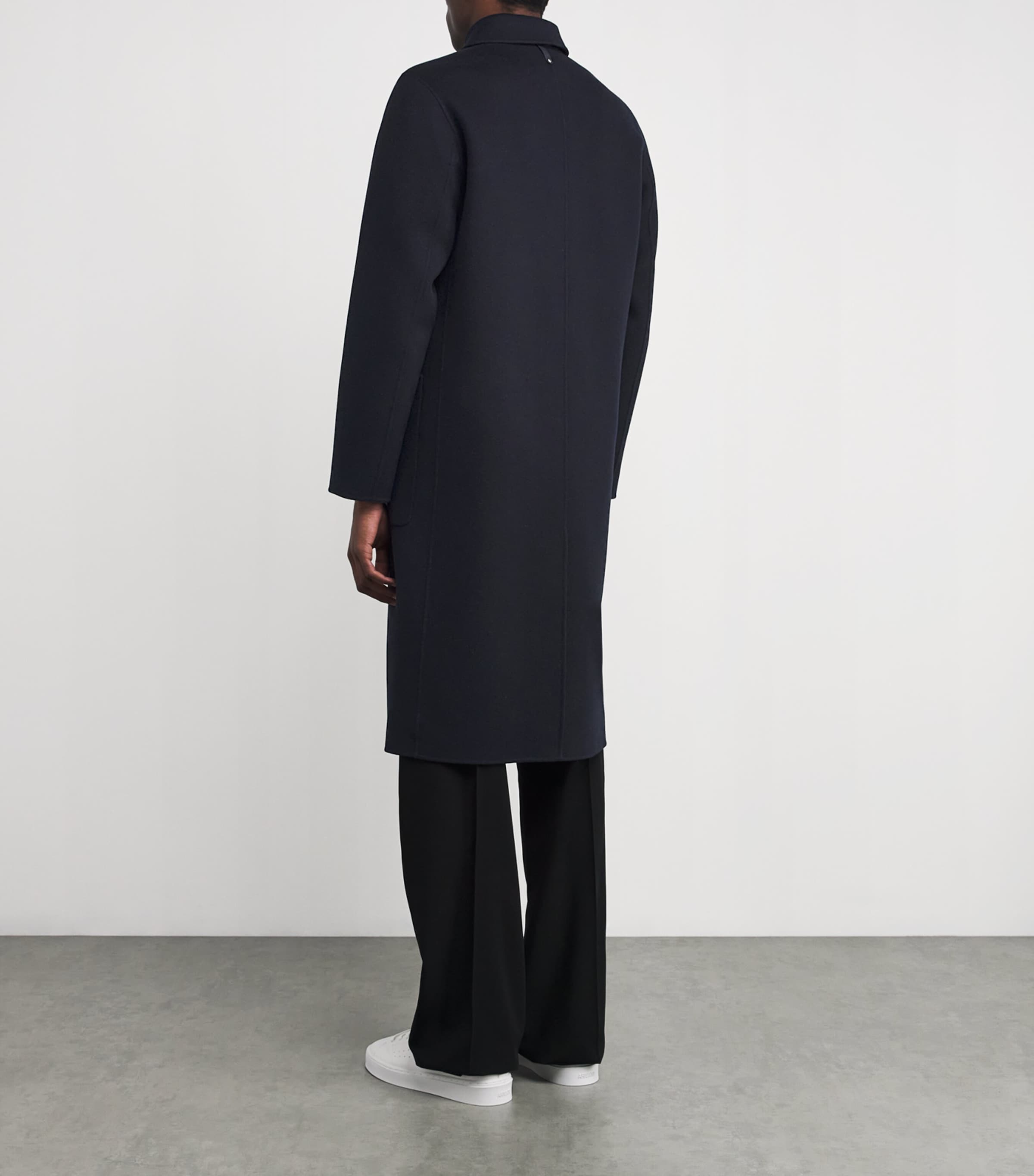 RWS Wool Beckett Coat NAVY Image 4
