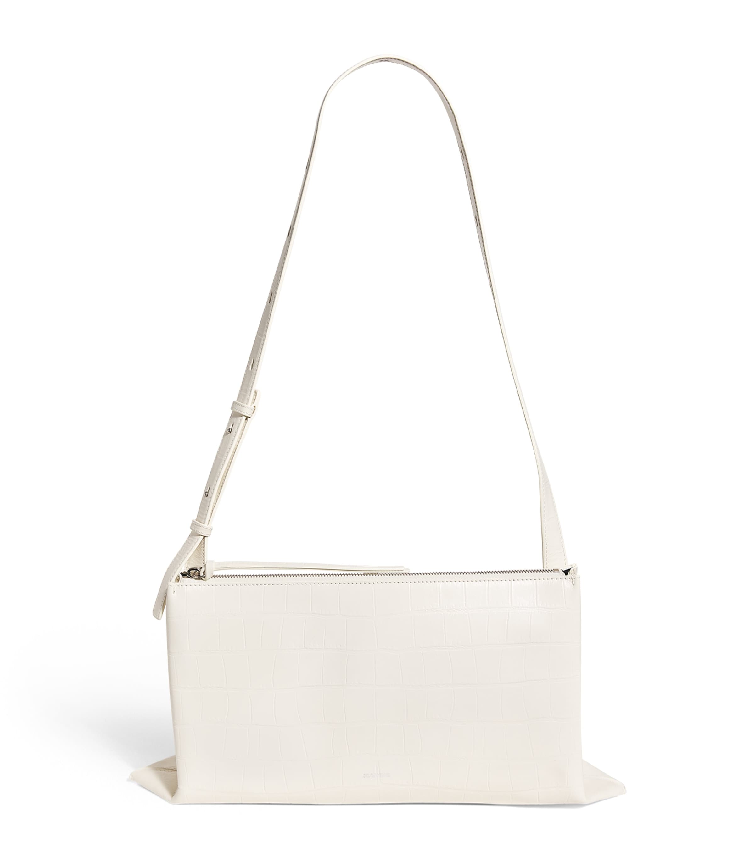 JIL SANDER MEDIUM LEATHER EMPIRE SHOULDER BAG 