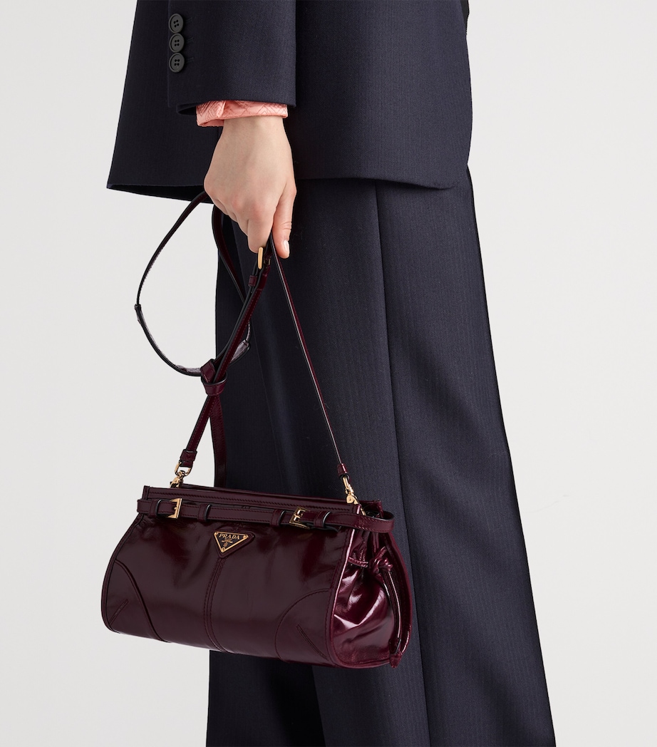 Prada Small Leather Bonnie Shoulder Bag Image 2