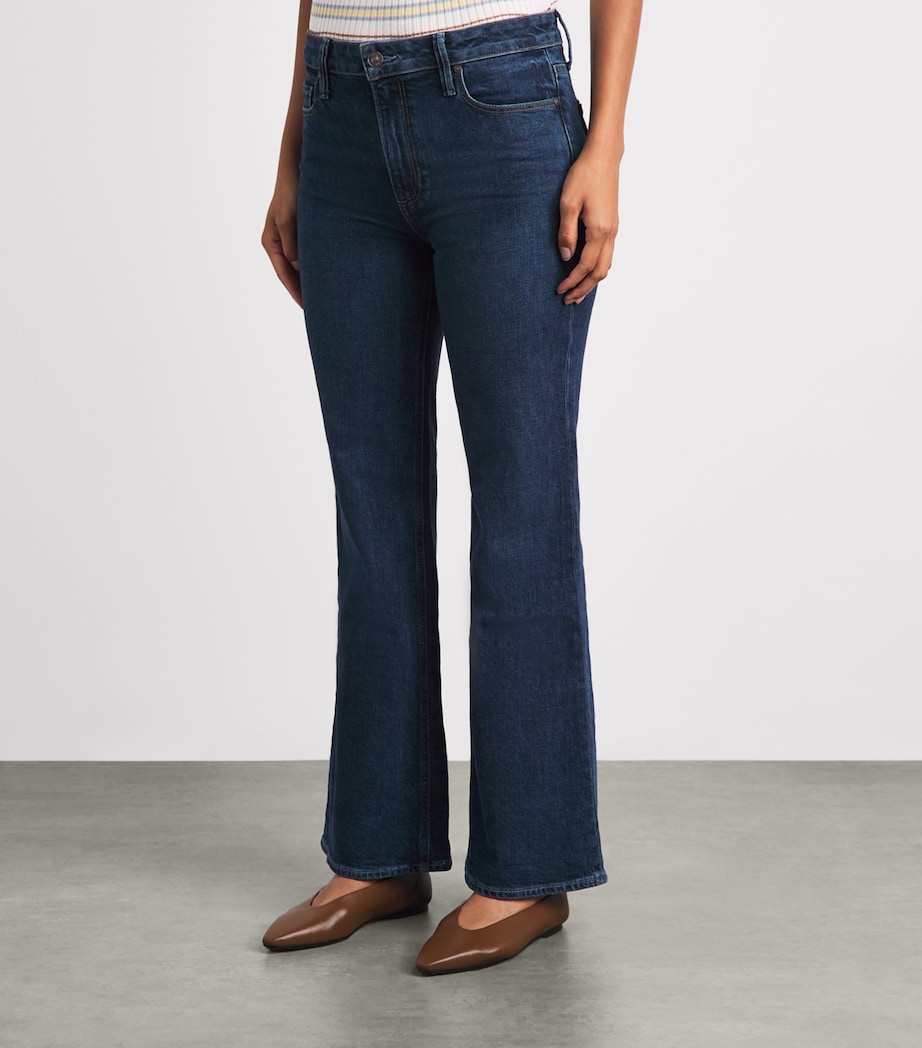 PAIGE Womens Sofia Flared Jeans San Gabriel Image 4