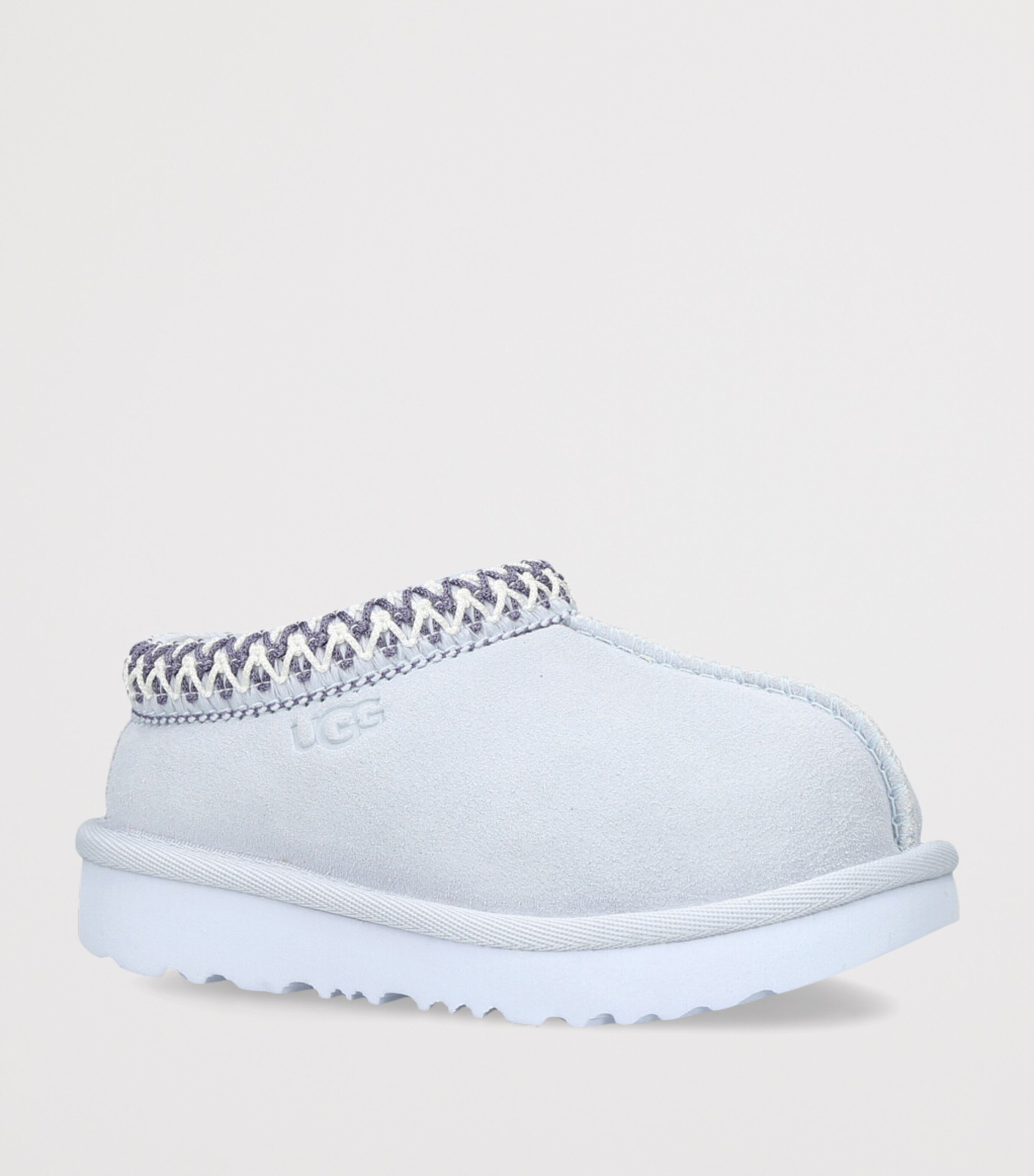 UGG Kids Suede Tasman II Slippers Pale Blue Image 3