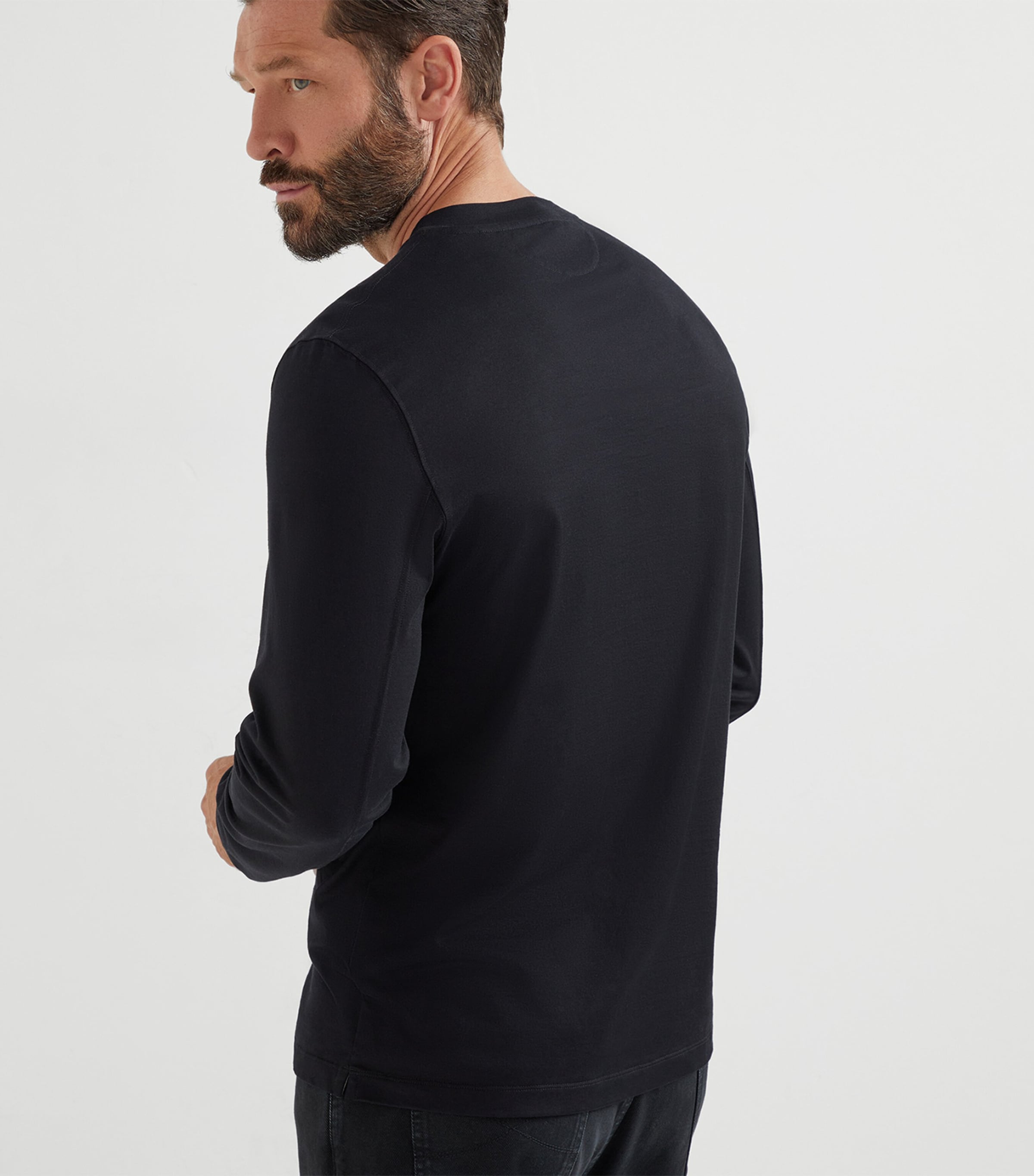 Cotton Long-Sleeve T-Shirt C101 Image 3