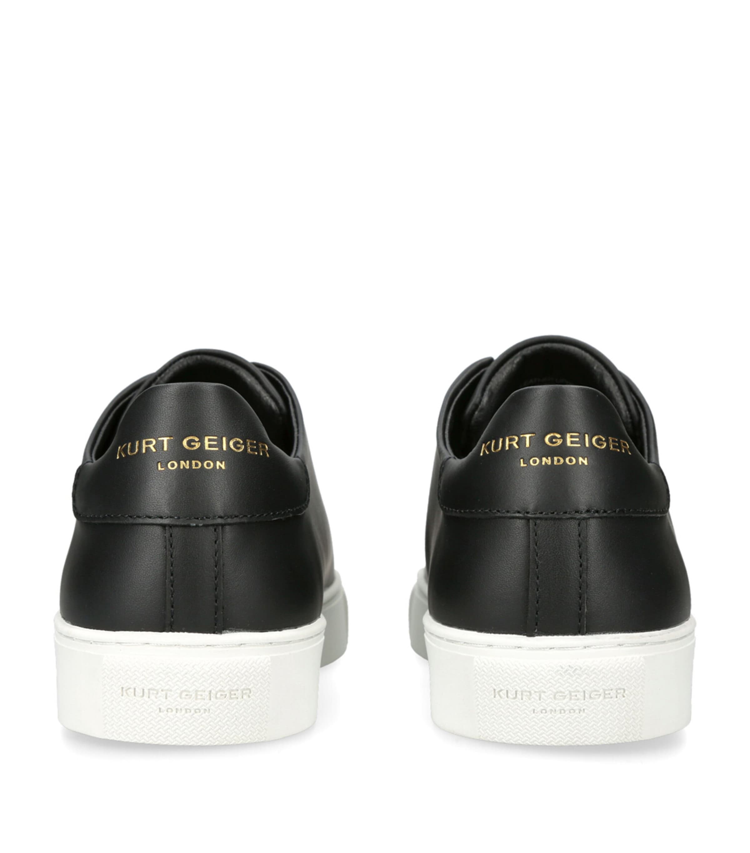 Leather Lennon Sneakers BLACK Image 2