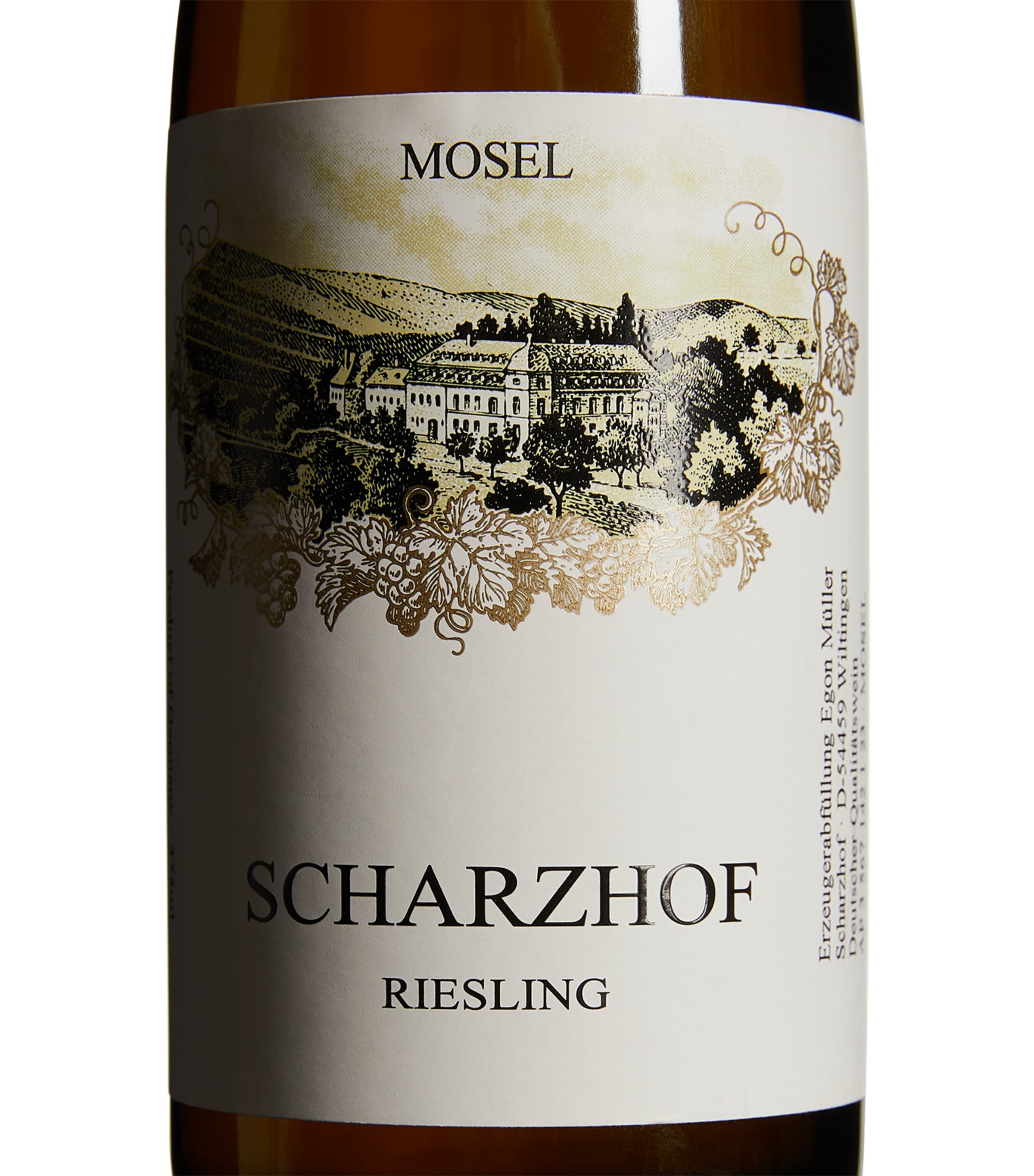 Egon Muller 'Scharzhof' Riesling Half 2022 (37.5cl) - Mosel, Germany NO COLOUR Image 2