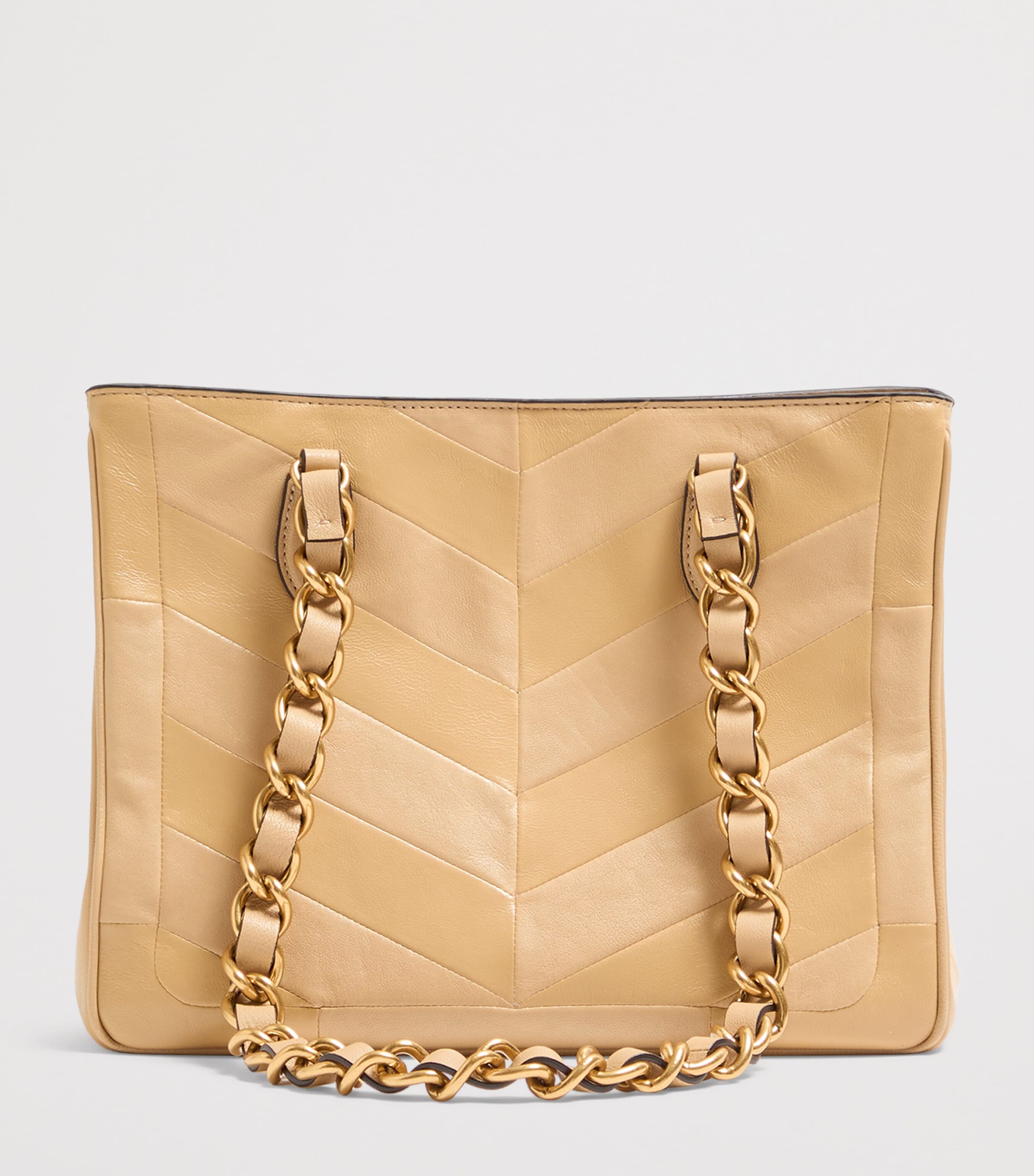 Small Lambskin Laseine Tote Bag DN3 Image 2