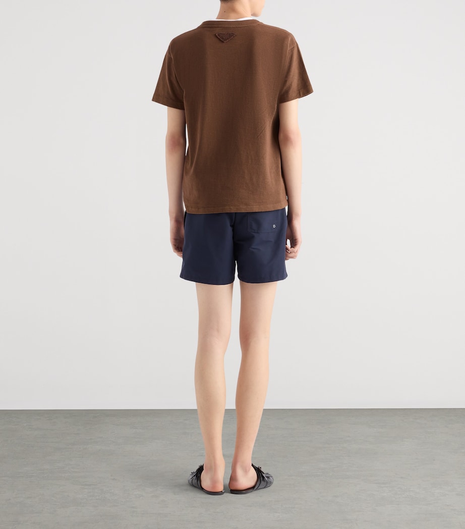 Belted Swim Shorts F0008 Image 5