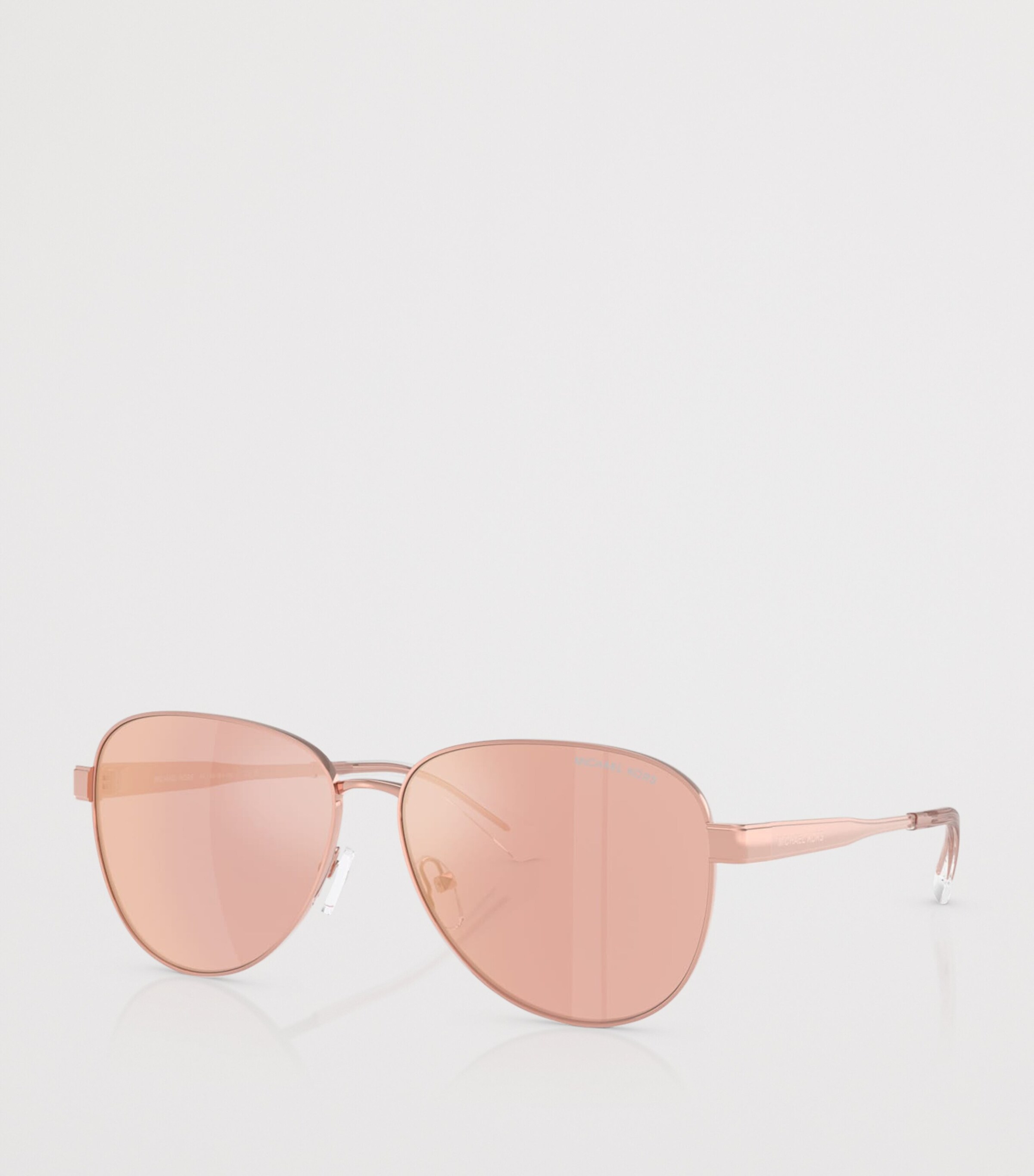 Michael Kors Biarritz Pilot Sunglasses Pink Image 2