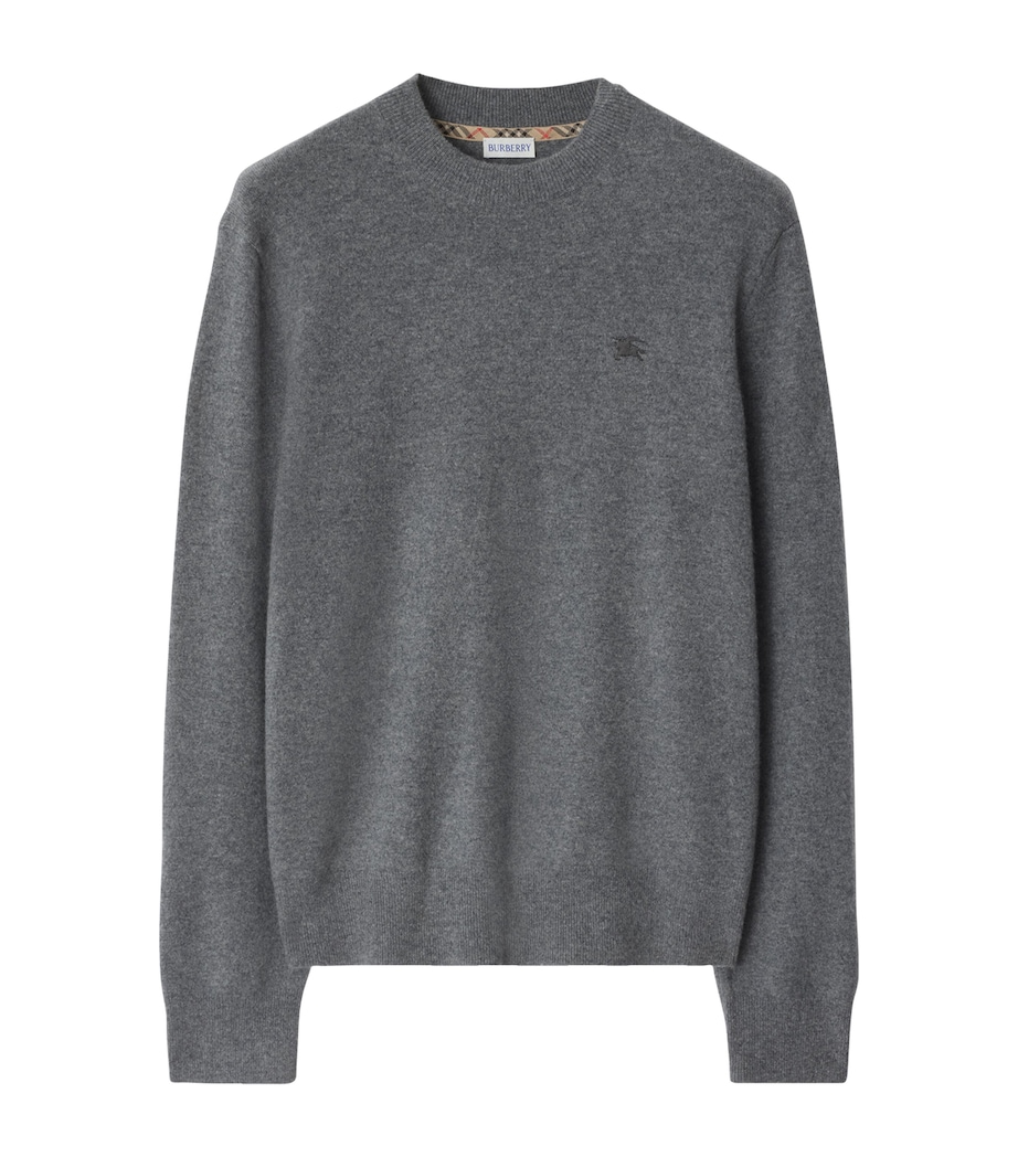 Cashmere-Blend EKD Slim Sweater GREY Image 1