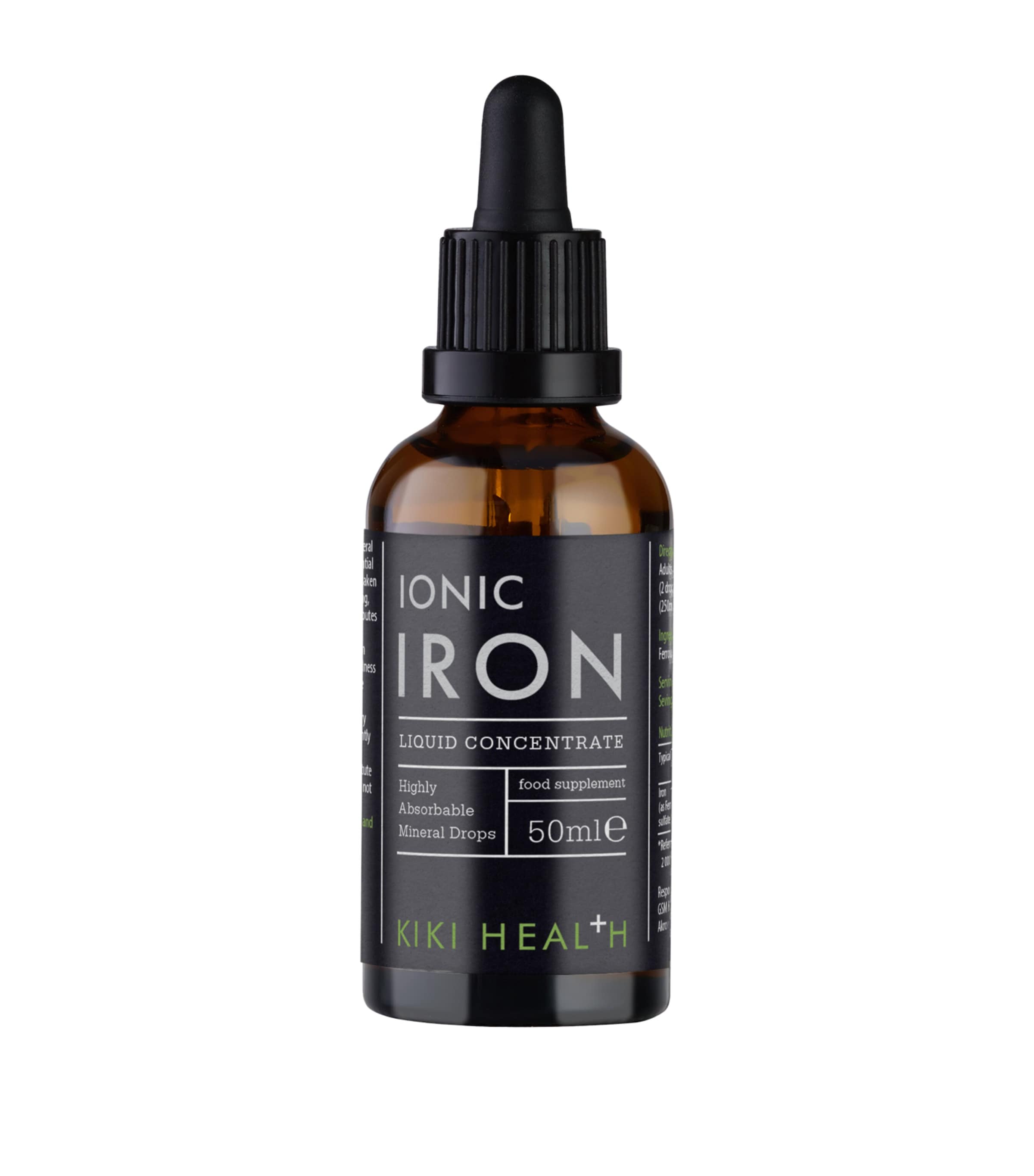 Kiki Heal+H Ionic Iron Liquid Concentrate (50ml) | Health & Wellbeing | Vitamins & Supplements