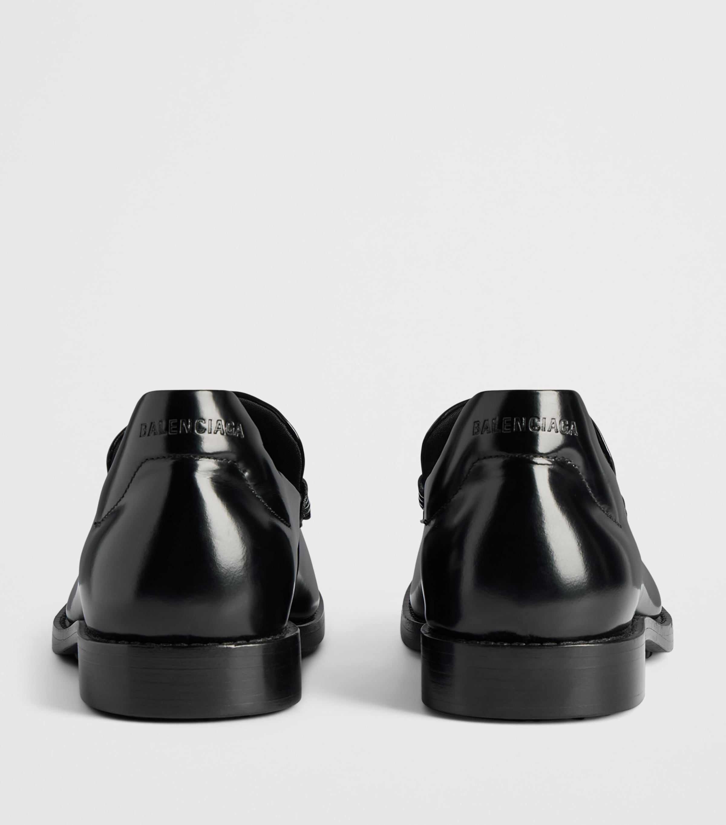 Balenciaga Leather Comfy Loafers Image 3