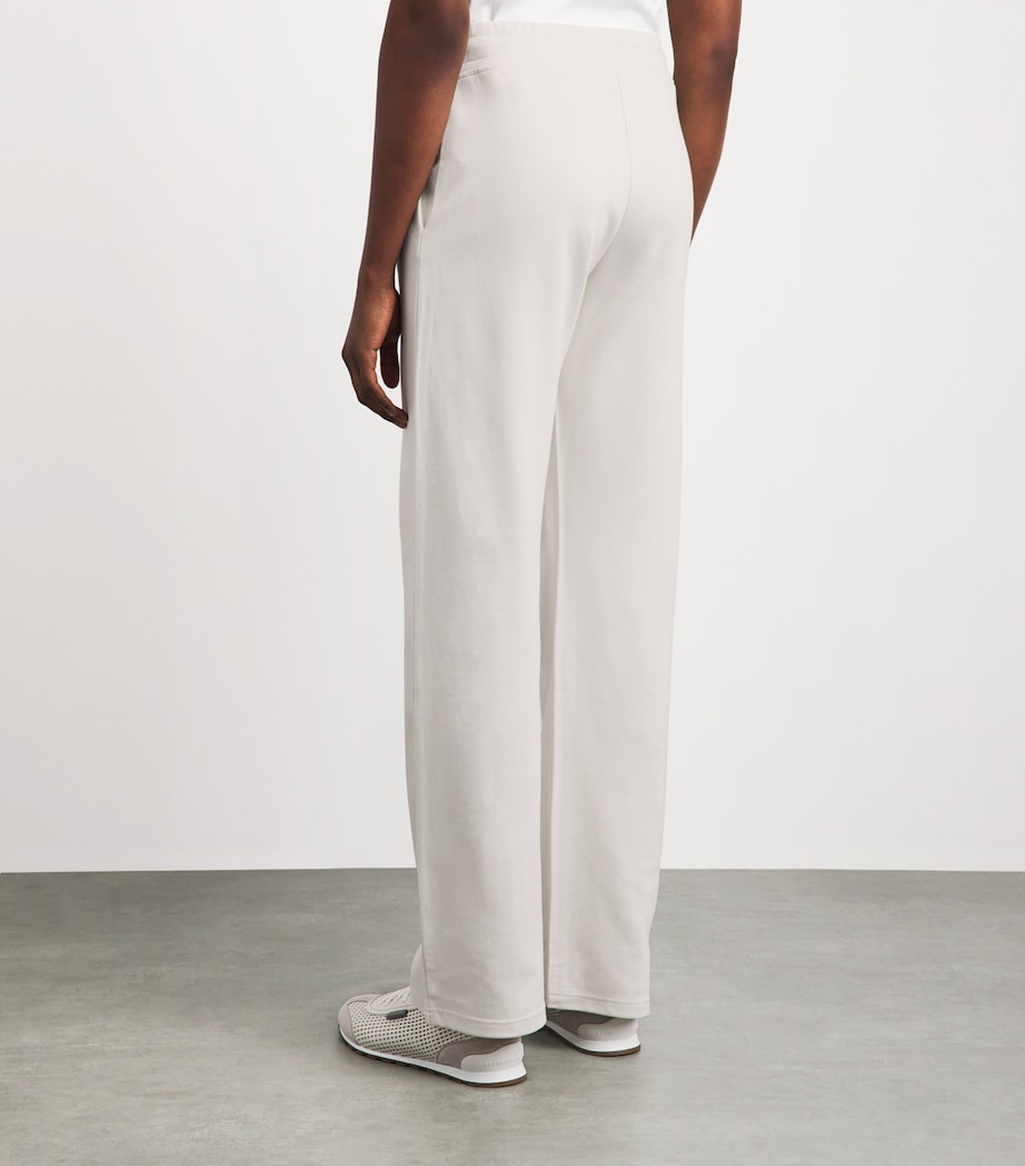 Eleventy Womens Cotton-Blend Sweatpants Avorio Image 5