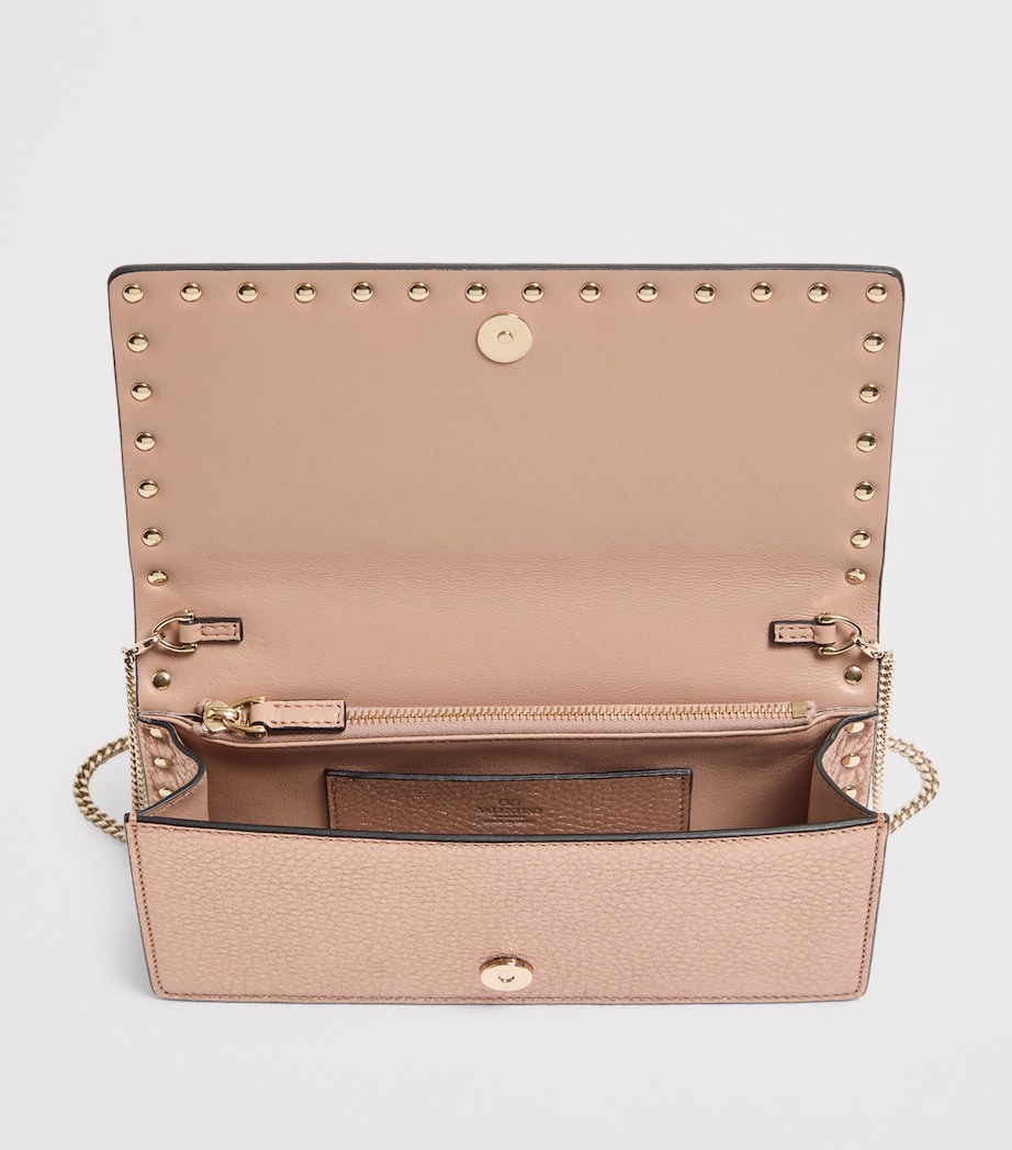 Leather Rockstud Chain Wallet GF9 Image 5