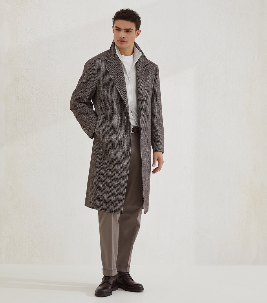 Pima Cotton Straight Tailored Trousers C6025 Image 4