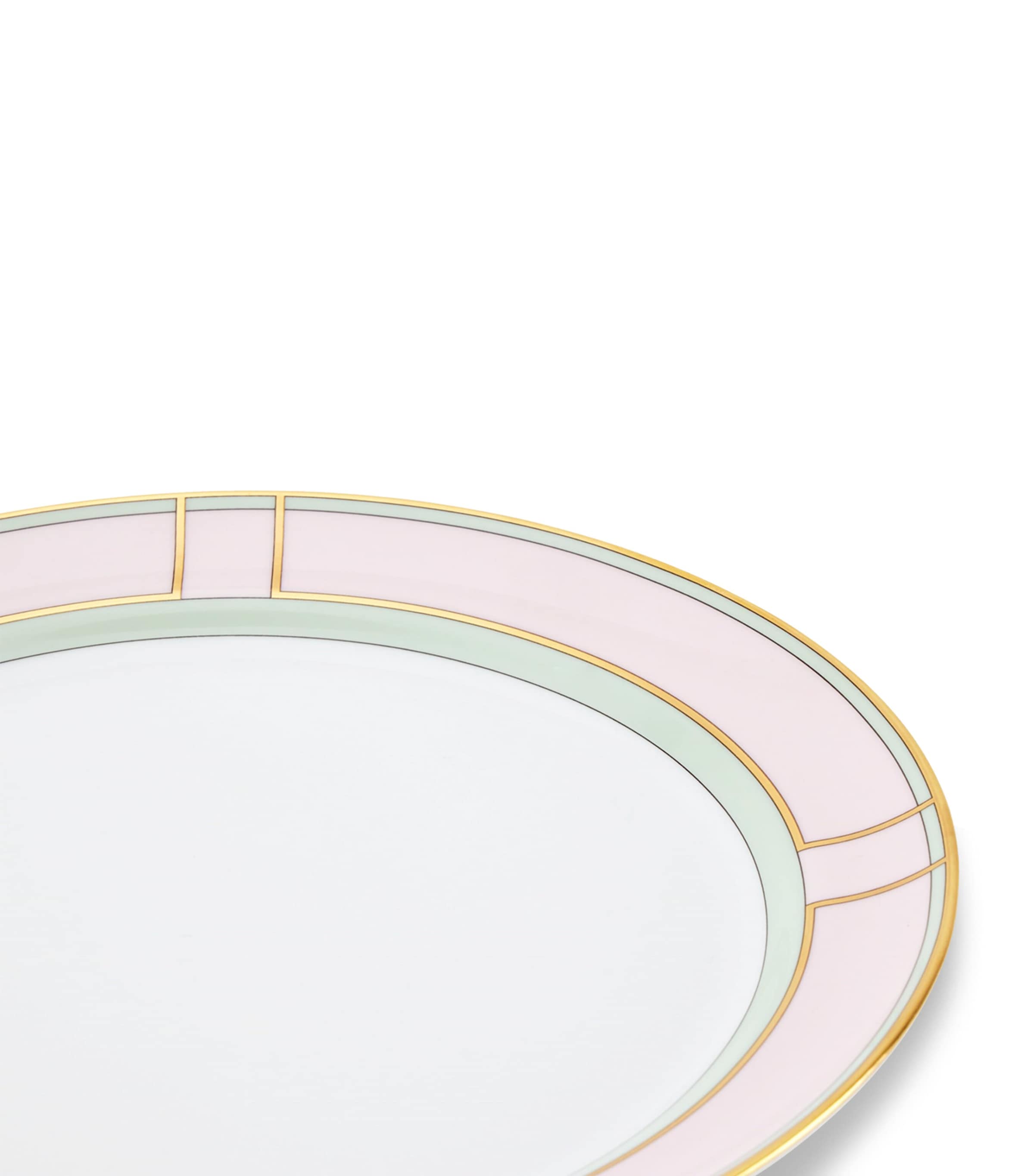 GINORI 1735 Porcelain Colonna Diva Rosa Dinner Plate (27cm) Image 5
