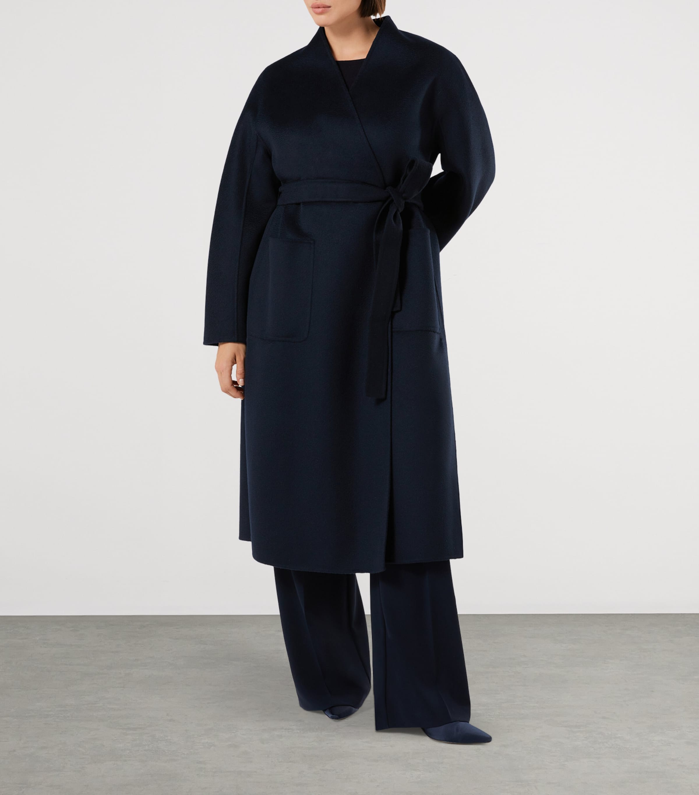 Satin Leningrado Slingback Heels 50 ULTRAMARINE Image 2