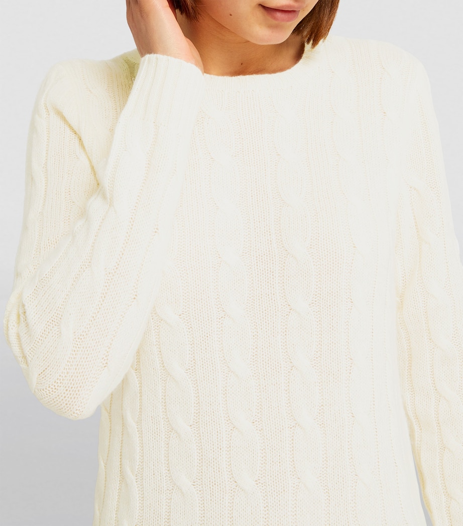 Cashmere Julianna Sweater NATURAL Image 6