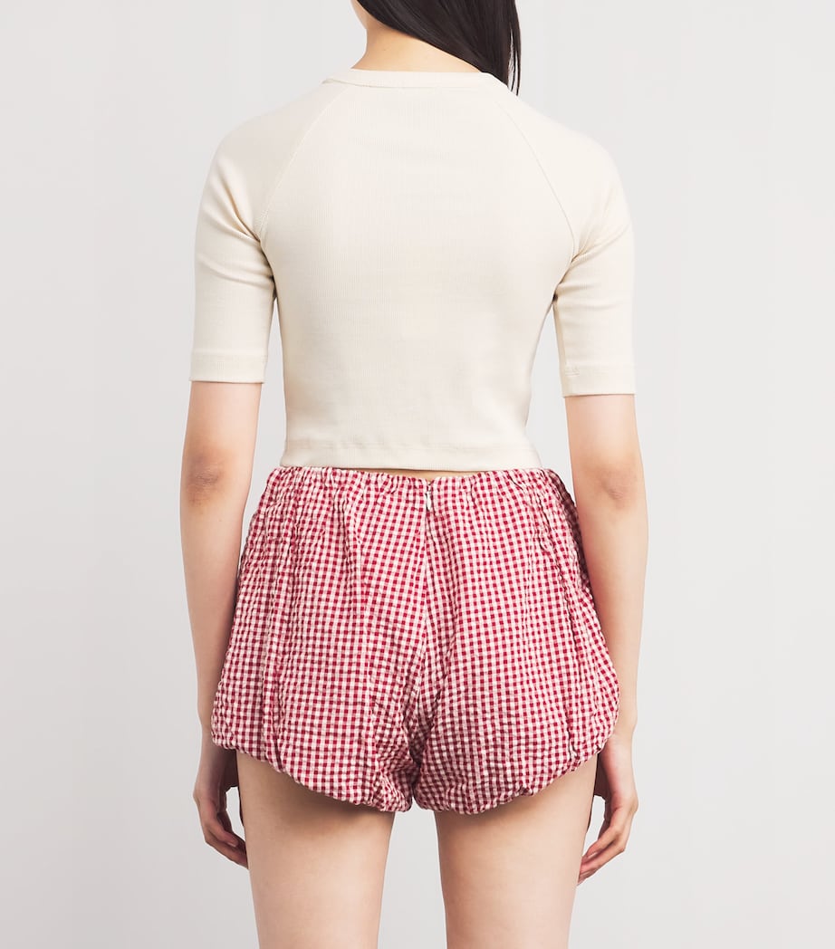 Cropped Ultimate Raglan T-Shirt VANILLA Image 4