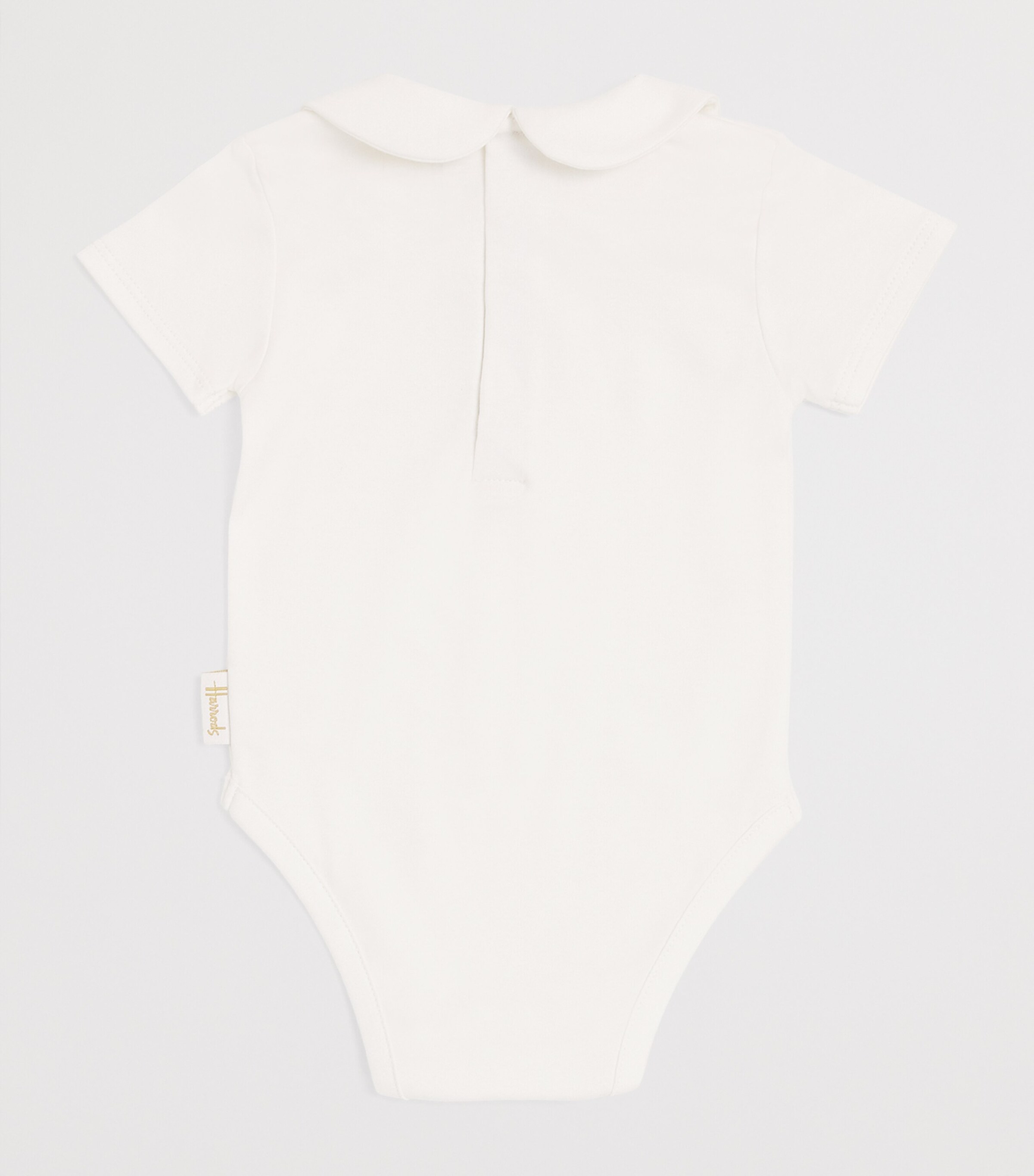 Ruffled Henry Bear Vest IVORY Image 2