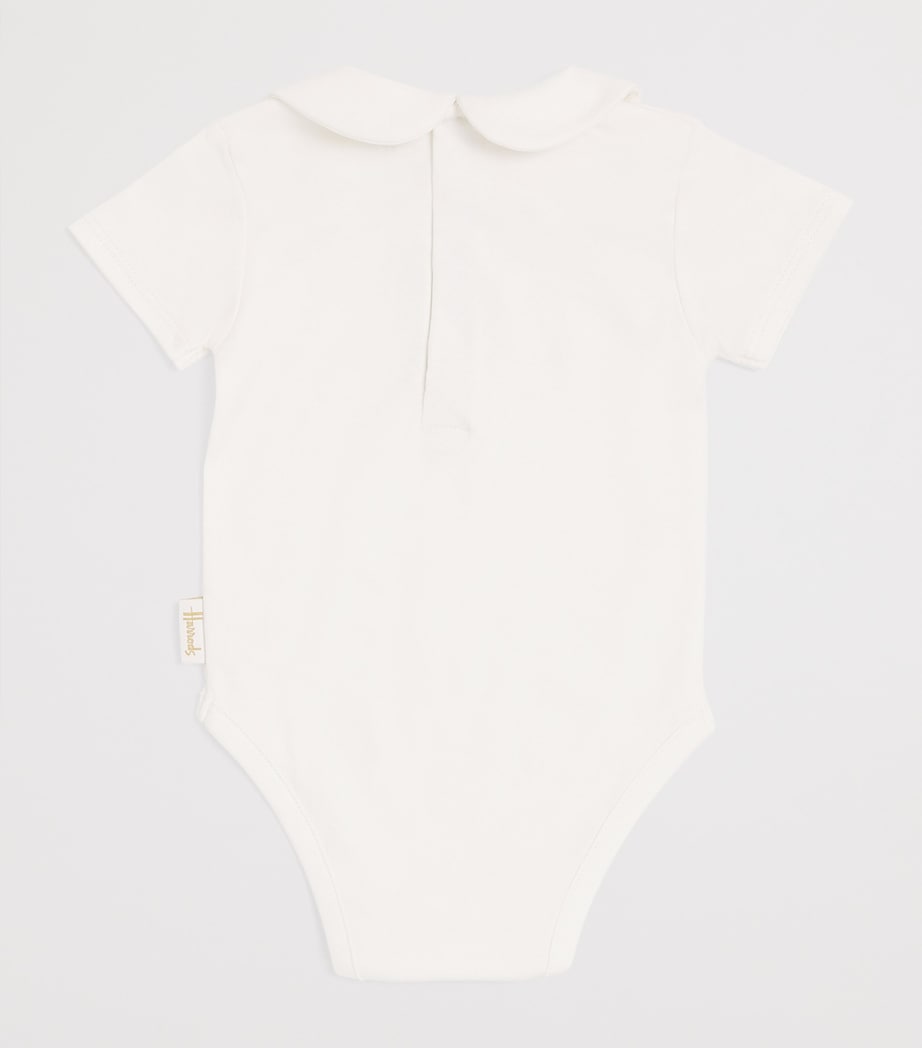 Ruffled Henry Bear Vest IVORY Image 2