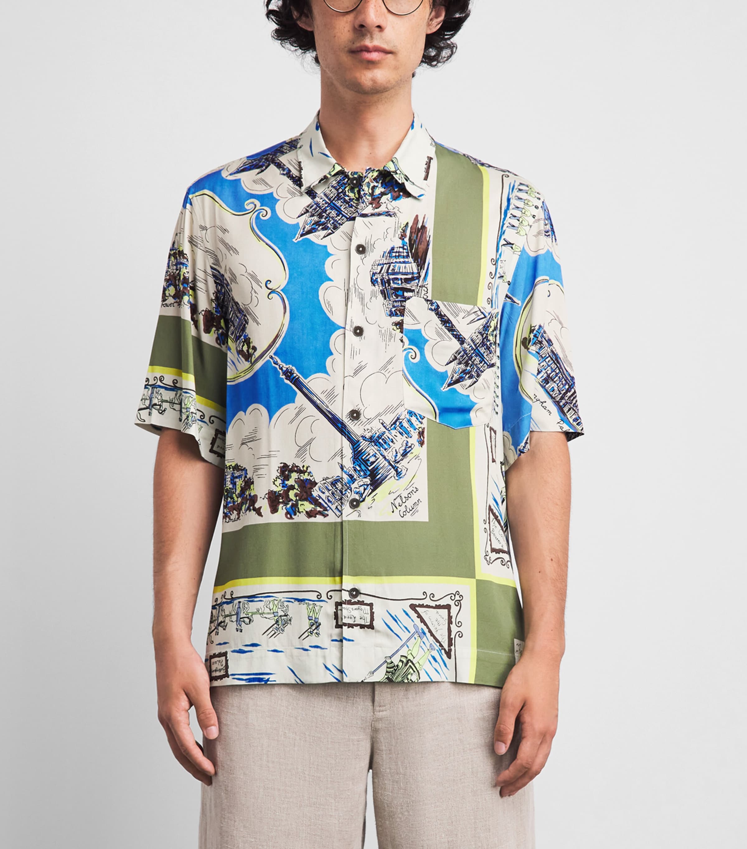 Paul Smith Multi Short-Sleeve Printed Shirt | Harrods US
